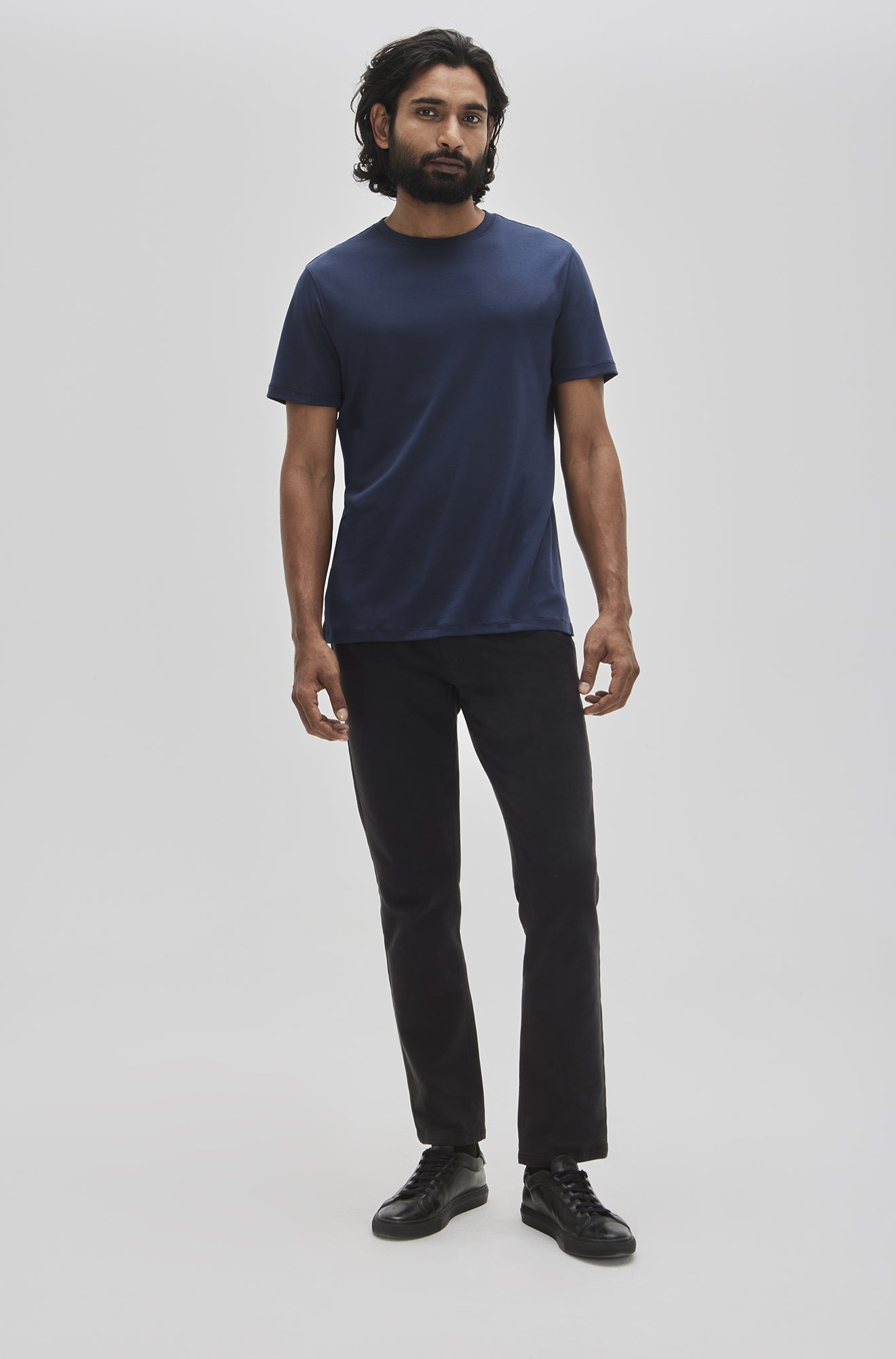 T-shirt à manches courtes pour homme par Robert Barakett | 23336 Georgia Nuit Bleu | Machemise.ca, vêtements mode pour hommes