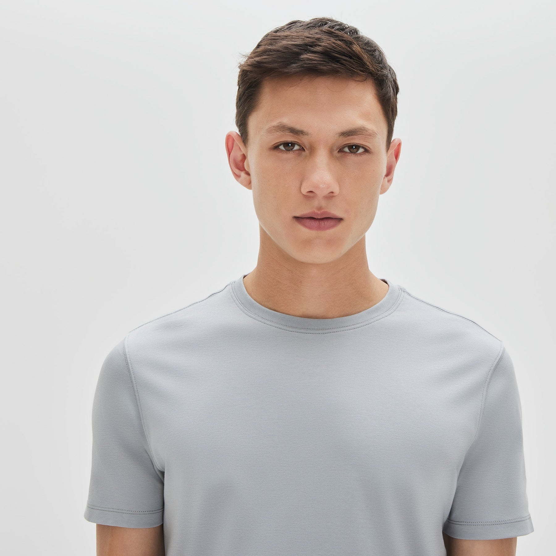 T-shirt à manches courtes pour homme par Robert Barakett | 23336 Georgia Gris | Machemise.ca, vêtements mode pour hommes