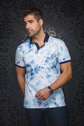 Polo pour homme par Au Noir | ANZIO Aqua Clair | Machemise.ca, inventaire complet de la marque Au Noir