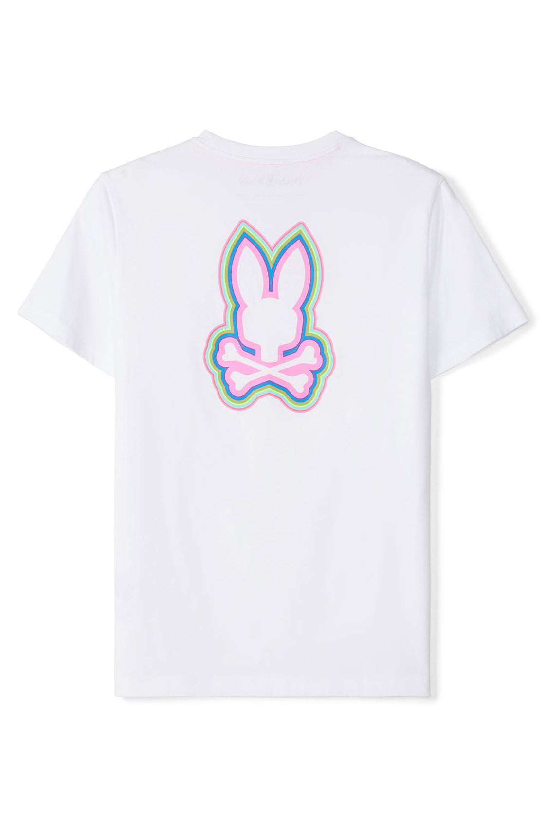 T-Shirt pour homme par Psycho Bunny | Maybrook Back B6U196B2TS Blanc | Machemise.ca, vêtements mode pour hommes