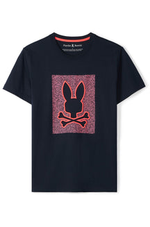T-Shirt pour homme par Psycho Bunny | Livingston B6U247B2TS Marine | Machemise.ca, vêtements mode pour hommes