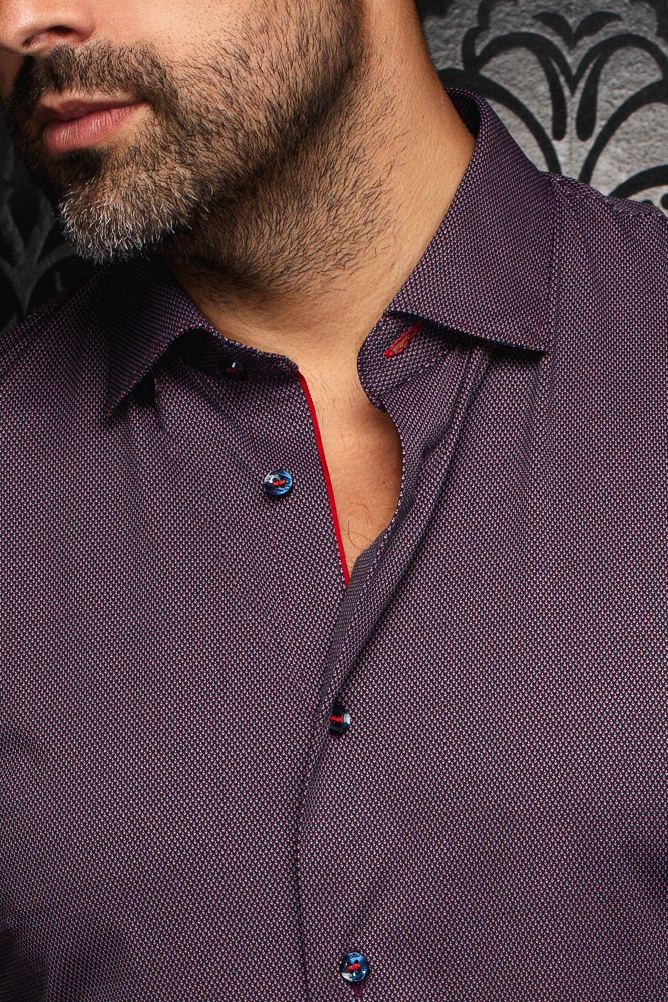 Chemise en nylon pour homme par Au Noir | BORGIA Bordeaux | Machemise.ca, inventaire complet de la marque Au Noir