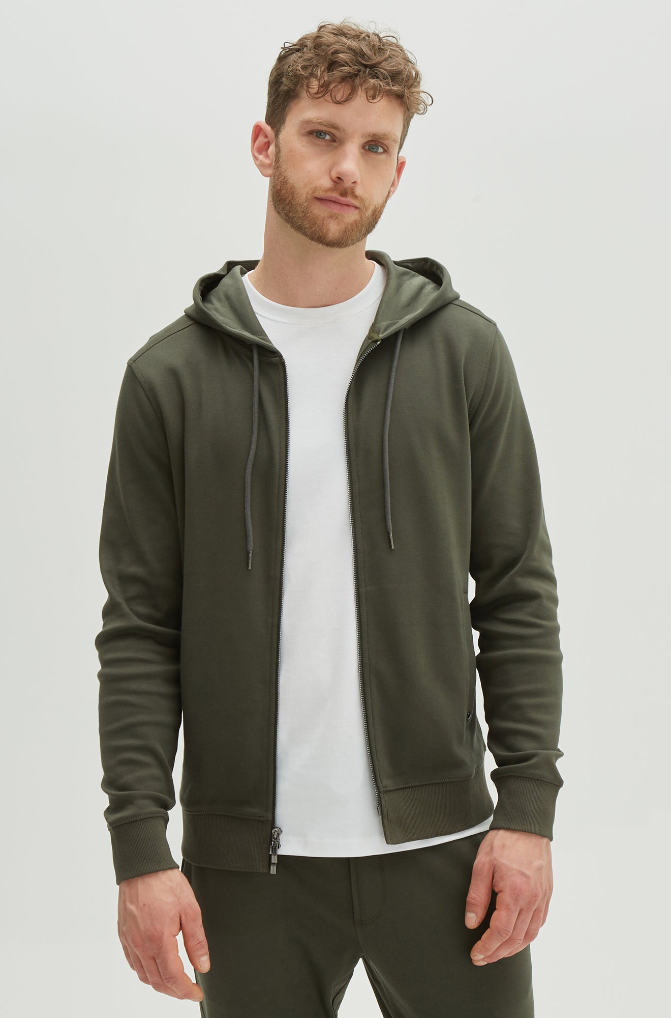 Veste pour homme par Robert Barakett | RB01247 Cortina Soldier Green | Machemise.ca, vêtements mode pour hommes