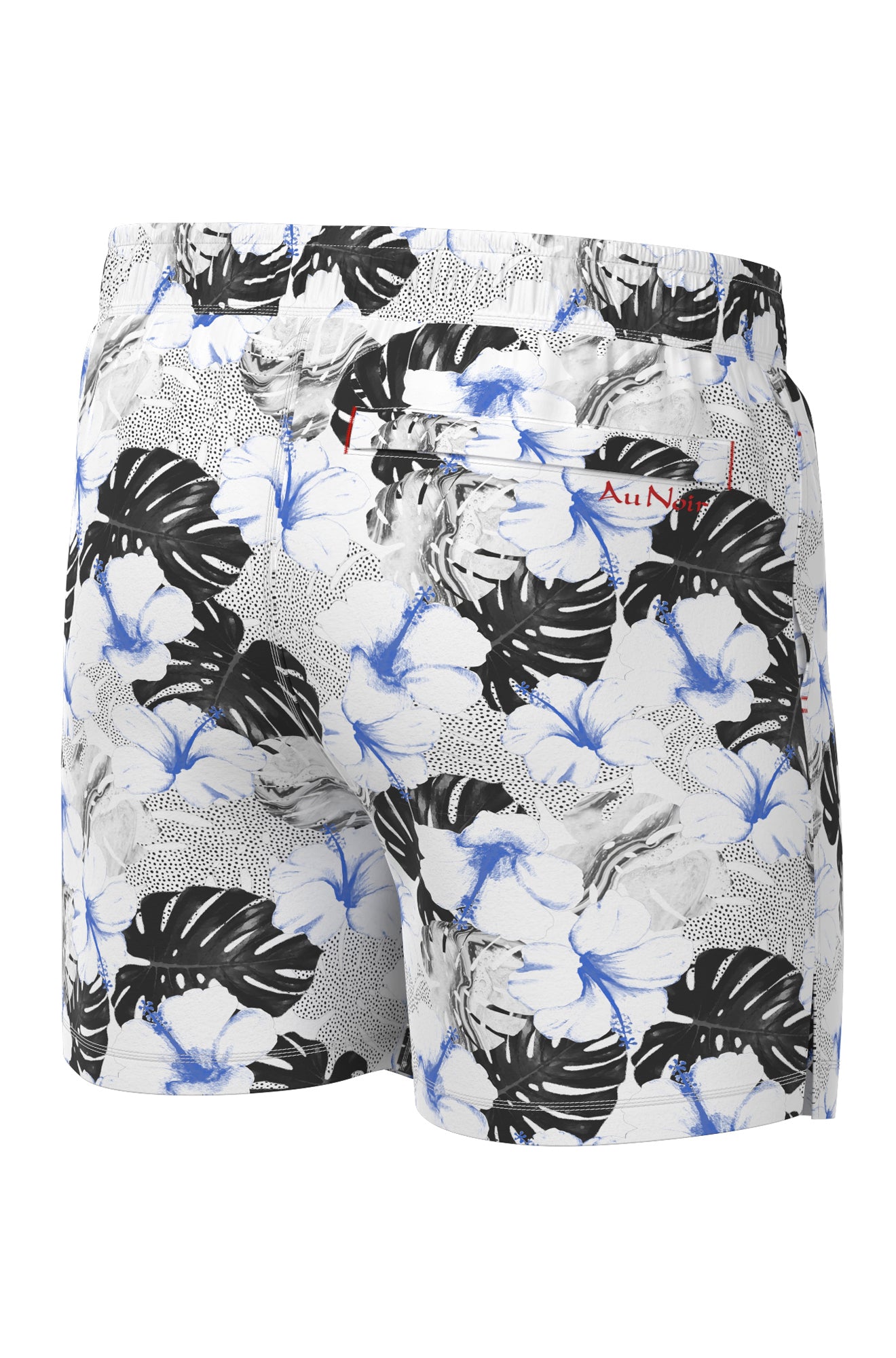 Maillot de bain pour homme par Au Noir | DEPATIE Blanc Bleu | Machemise.ca, inventaire complet de la marque Au Noir