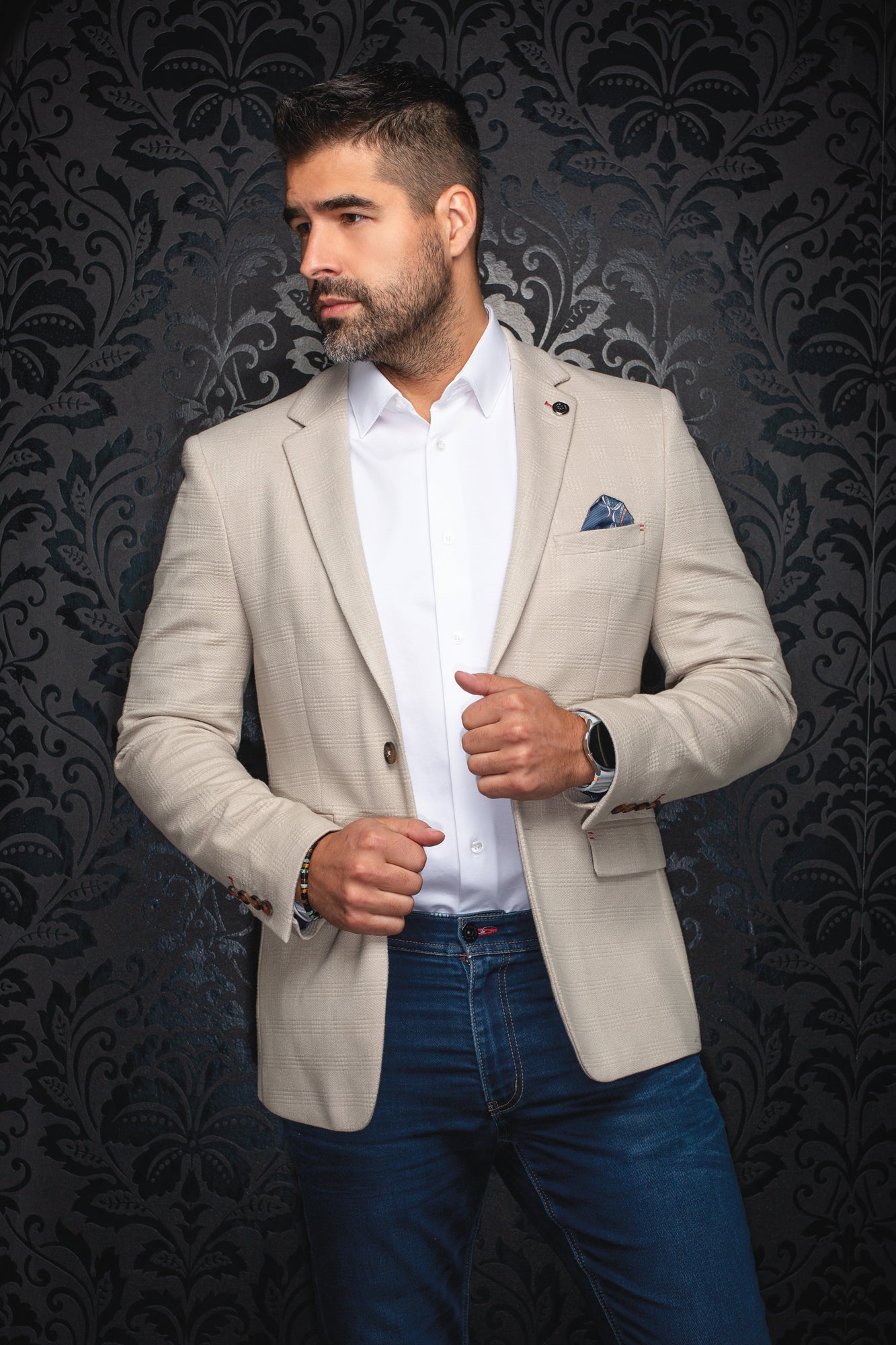 Veston pour homme par Au Noir | HAWKE Pierre | Machemise.ca, inventaire complet de la marque Au Noir