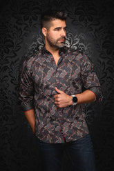 Chemise manches longues pour homme par Au Noir | MIRAGE Noir | Machemise.ca, inventaire complet de la marque Au Noir