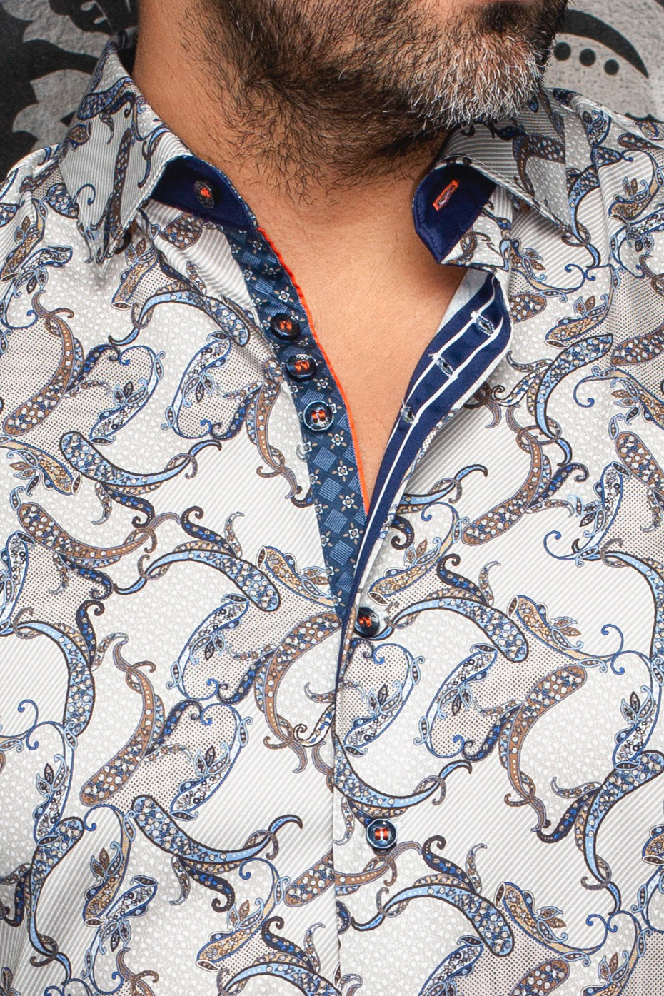 Chemise manches longues pour homme par Au Noir | MIRAGE Pierre | Machemise.ca, inventaire complet de la marque Au Noir