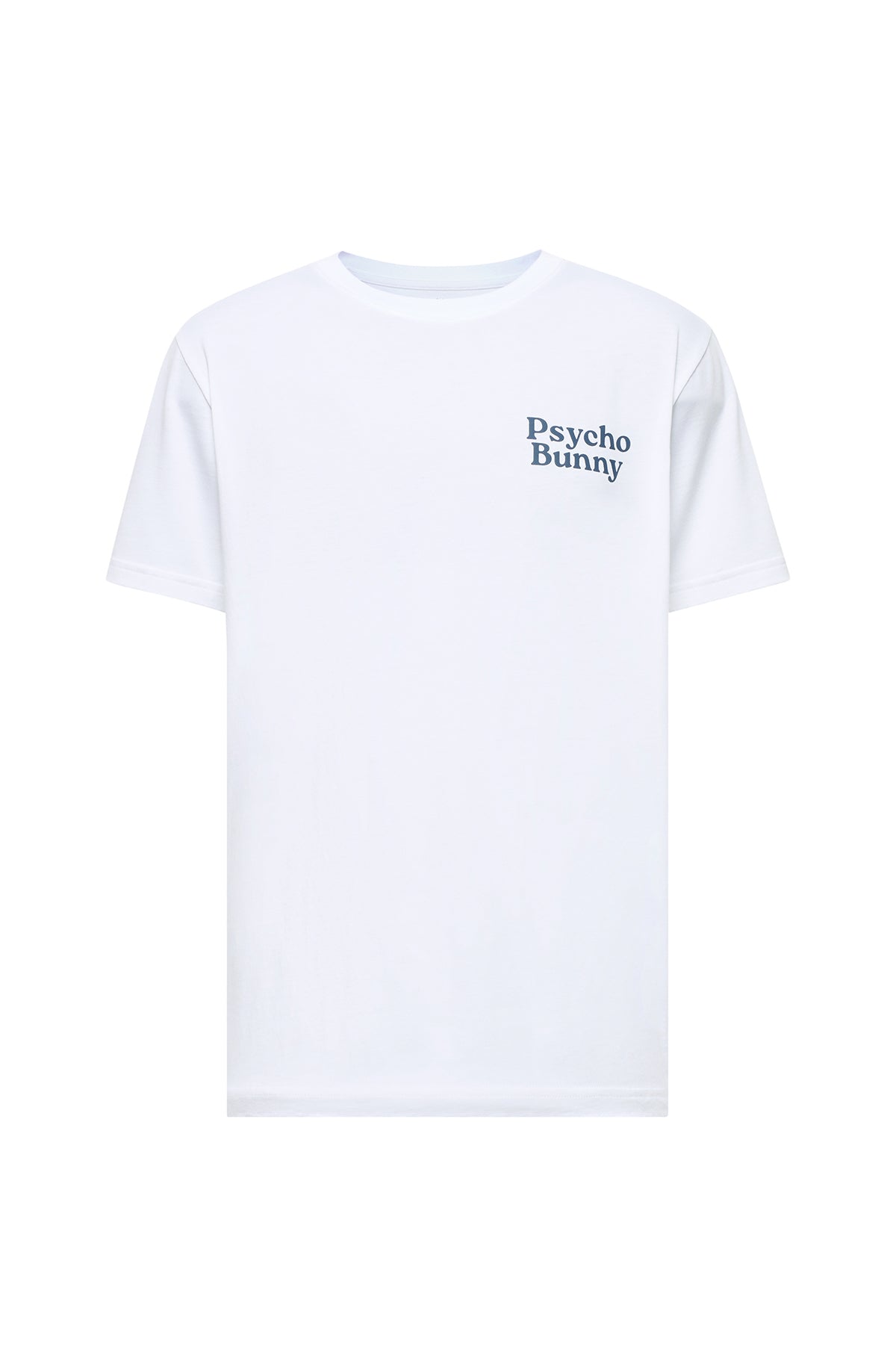 T-shirt à motif mot-symbole pour homme par Psycho Bunny | MT0200030 Blanc | Machemise.ca, vêtements mode pour hommes