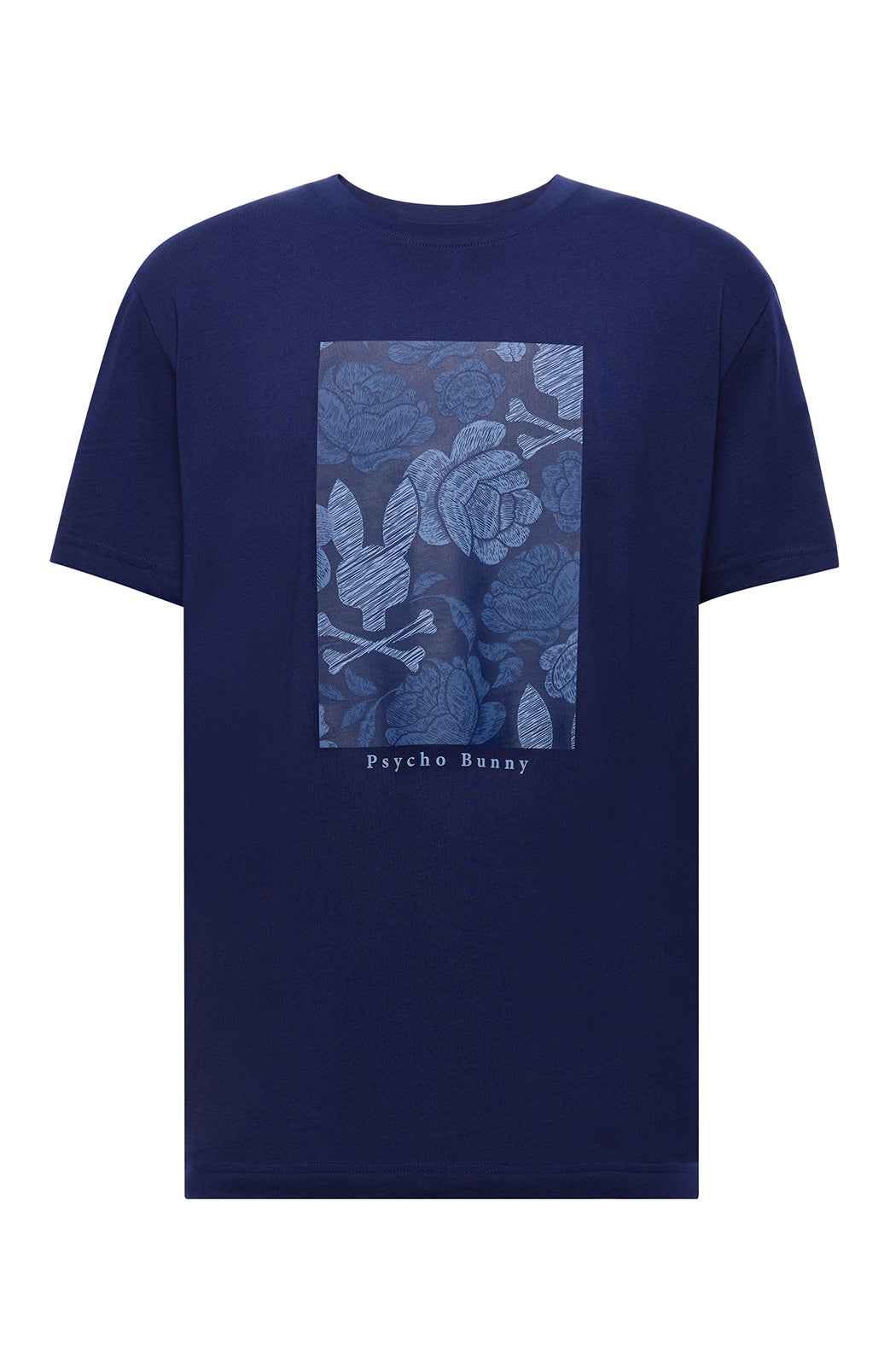T-Shirt pour homme par Psycho Bunny | MT0200102 Bleu Soir | Machemise.ca, vêtements mode pour hommes