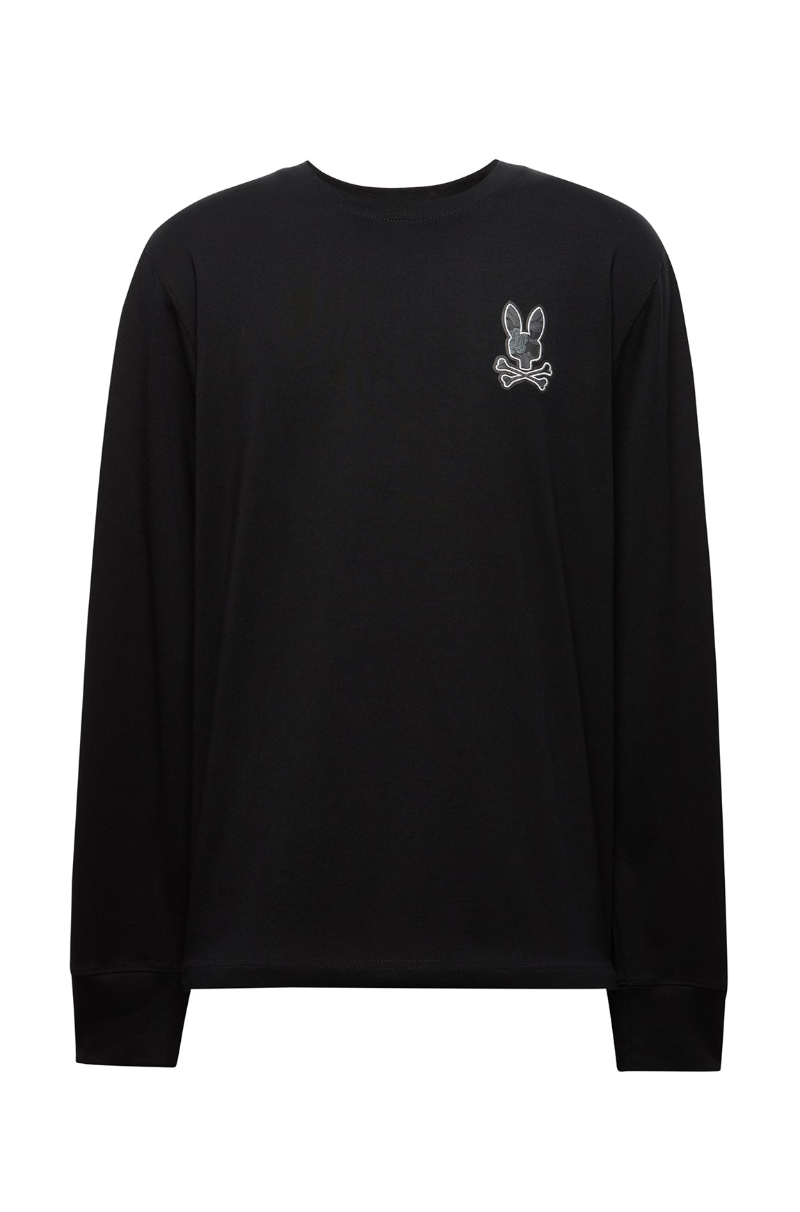 Men's long sleeve T-Shirt by Psycho Bunny MT0200103 Black