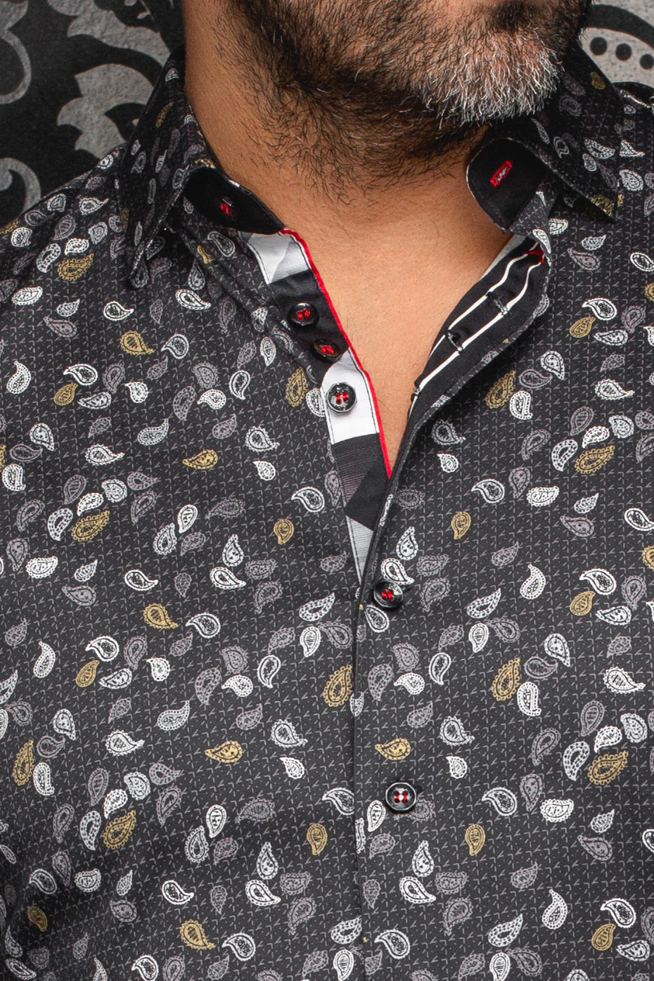 Chemise manches longues pour homme par Au Noir | MUMBAI Noir | Machemise.ca, inventaire complet de la marque Au Noir