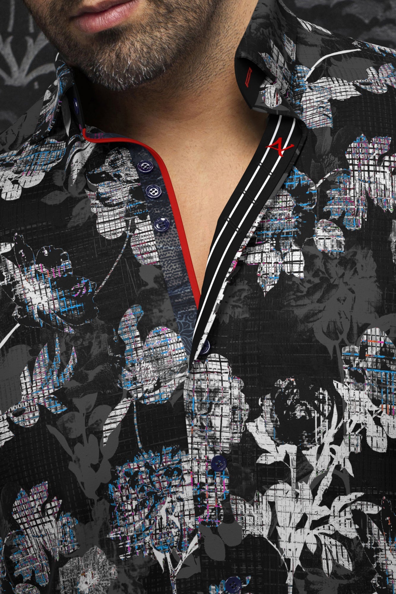 Chemise manches longues pour homme par Au Noir | PEYLON Noir | Machemise.ca, inventaire complet de la marque Au Noir