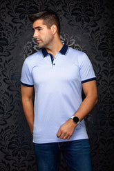 Polo pour homme par Au Noir | PUNTAGORDA Bleu Pâle | Machemise.ca, inventaire complet de la marque Au Noir