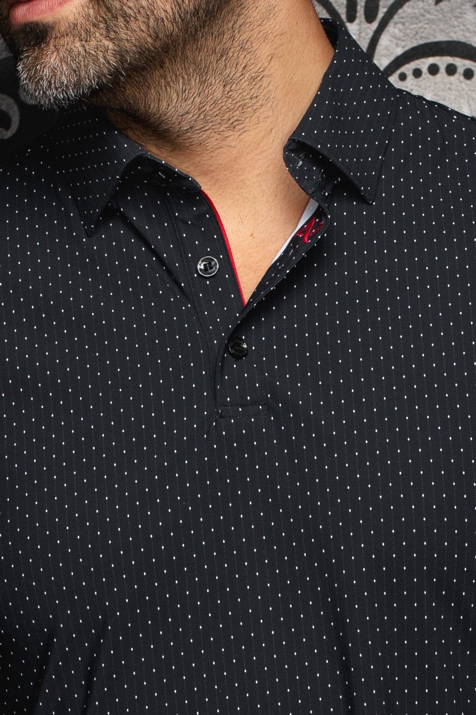 Polo performance pour homme par Au Noir | RAPHY (SS) NDL Noir | Machemise.ca, inventaire complet de la marque Au Noir