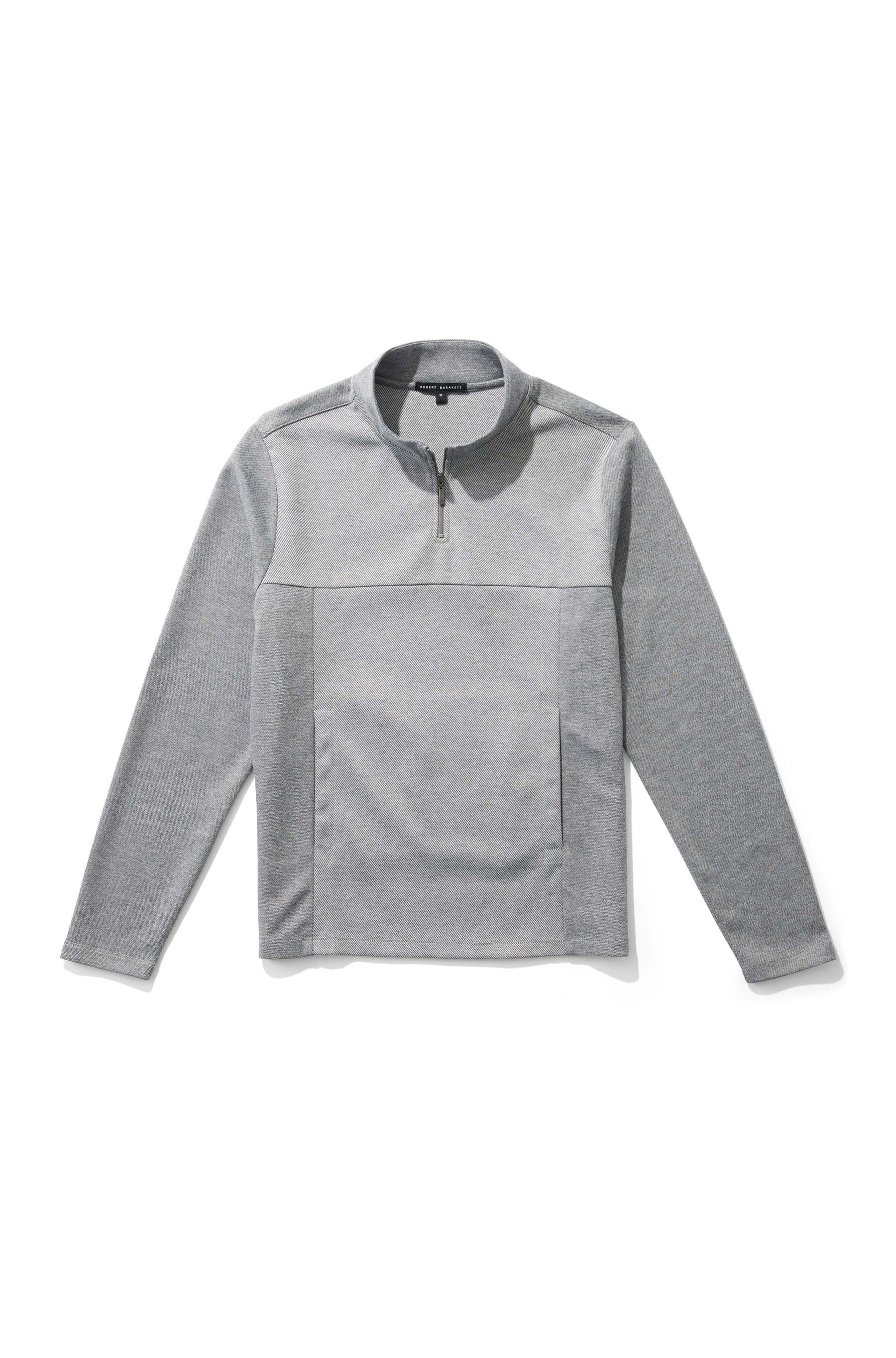 Chandail manches longues pour homme par Robert Barakett | Milligan RB12060 Gris | Boutique Vvög, vêtements mode pour homme et femme