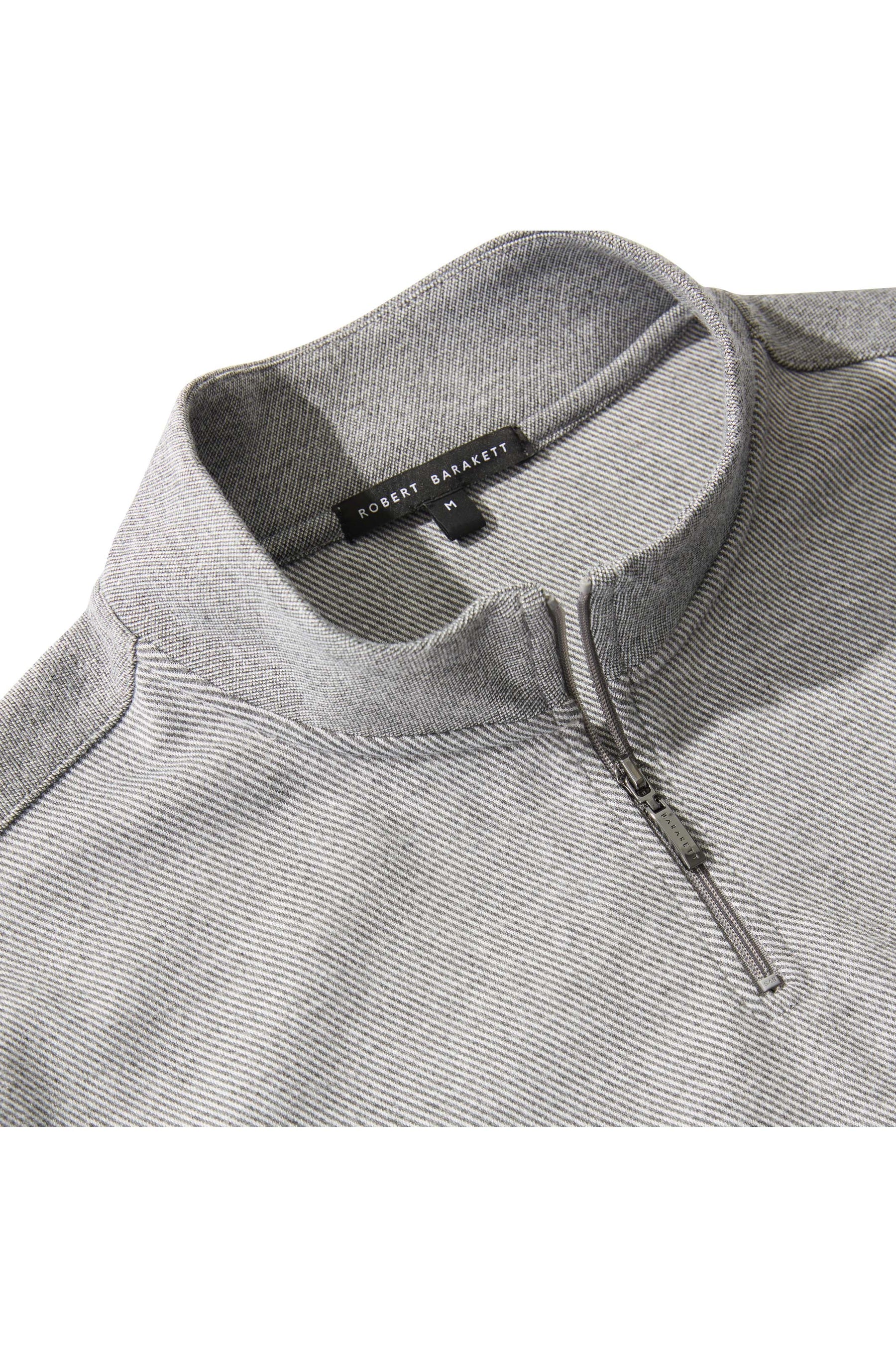 Chandail manches longues pour homme par Robert Barakett | Milligan RB12060 Gris | Boutique Vvög, vêtements mode pour homme et femme