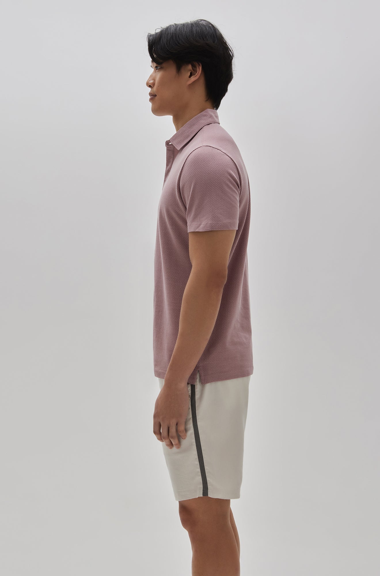 Polo à manches courtes pour homme par Robert Barakett | RB21117 Creston Corail | Machemise.ca, vêtements mode pour hommes