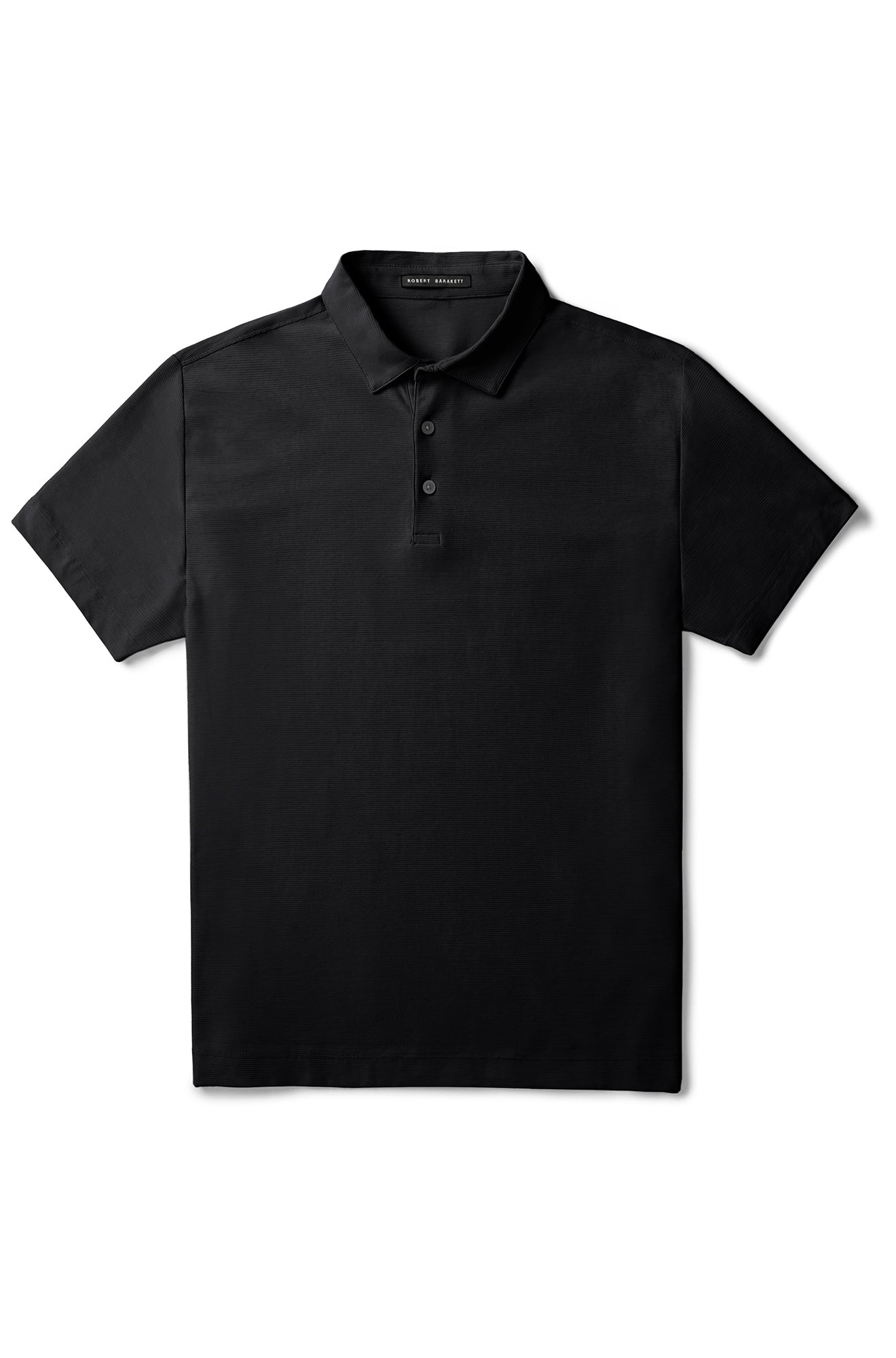 Polo à manches courtes pour homme par Robert Barakett | RB31040 Hickman Noir | Machemise.ca, vêtements mode pour hommes