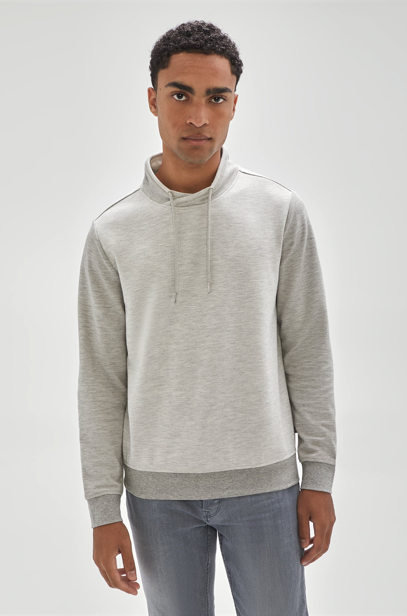 Coton ouaté pour homme par Robert Barakett | RB31072 Gris Clair | Boutique Vvög, vêtements mode pour homme et femme