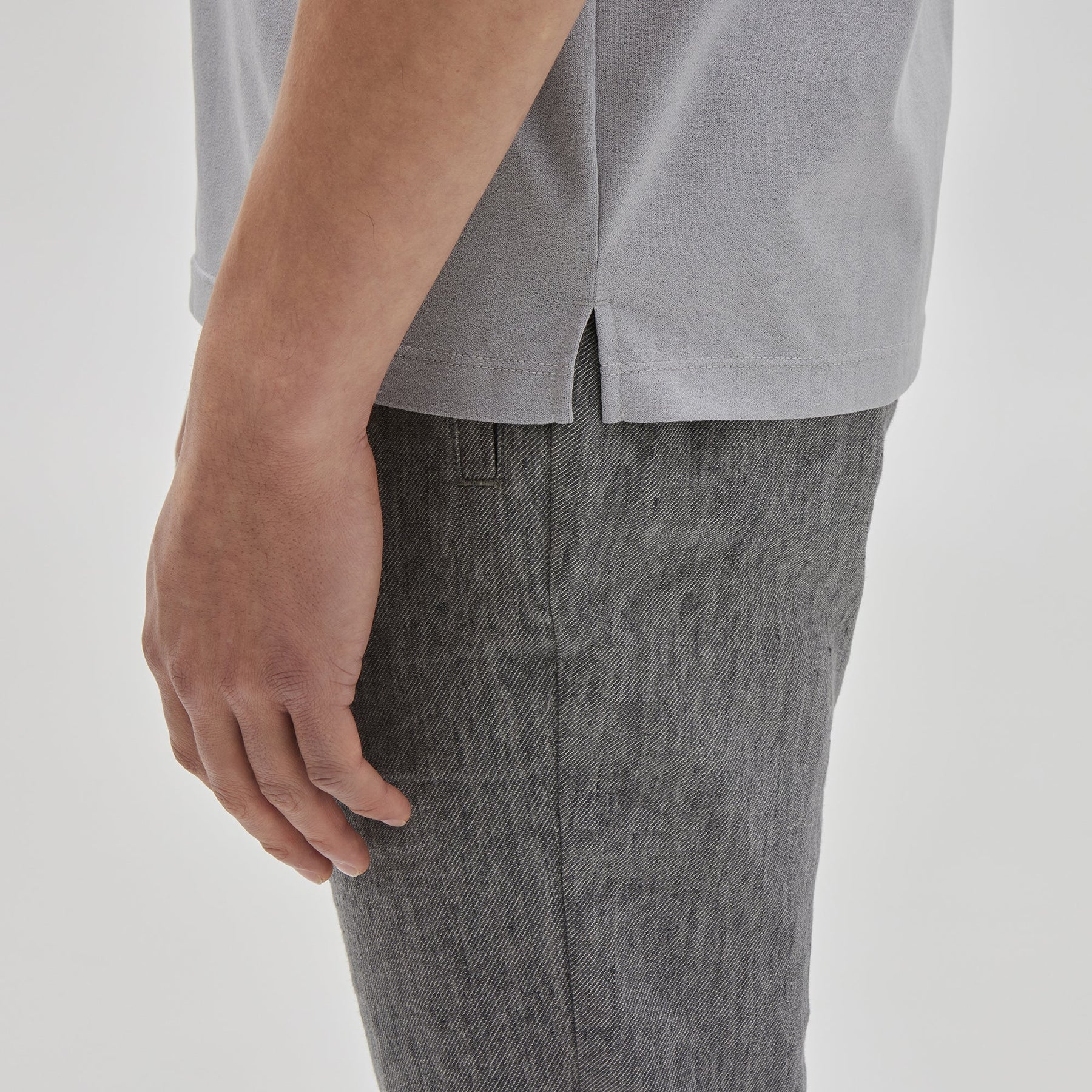 Polo pour homme par Robert Barakett | RB31088 Gris Clair | Boutique Vvög, vêtements mode pour homme et femme
