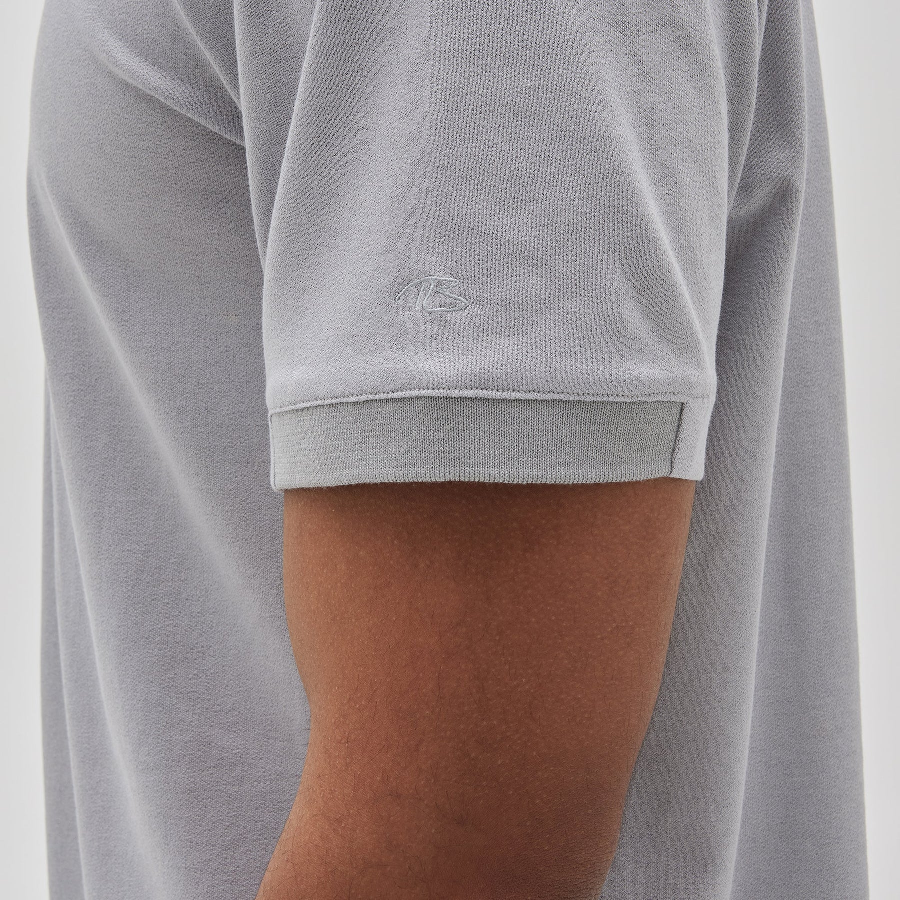 Polo pour homme par Robert Barakett | RB31088 Gris Clair | Boutique Vvög, vêtements mode pour homme et femme