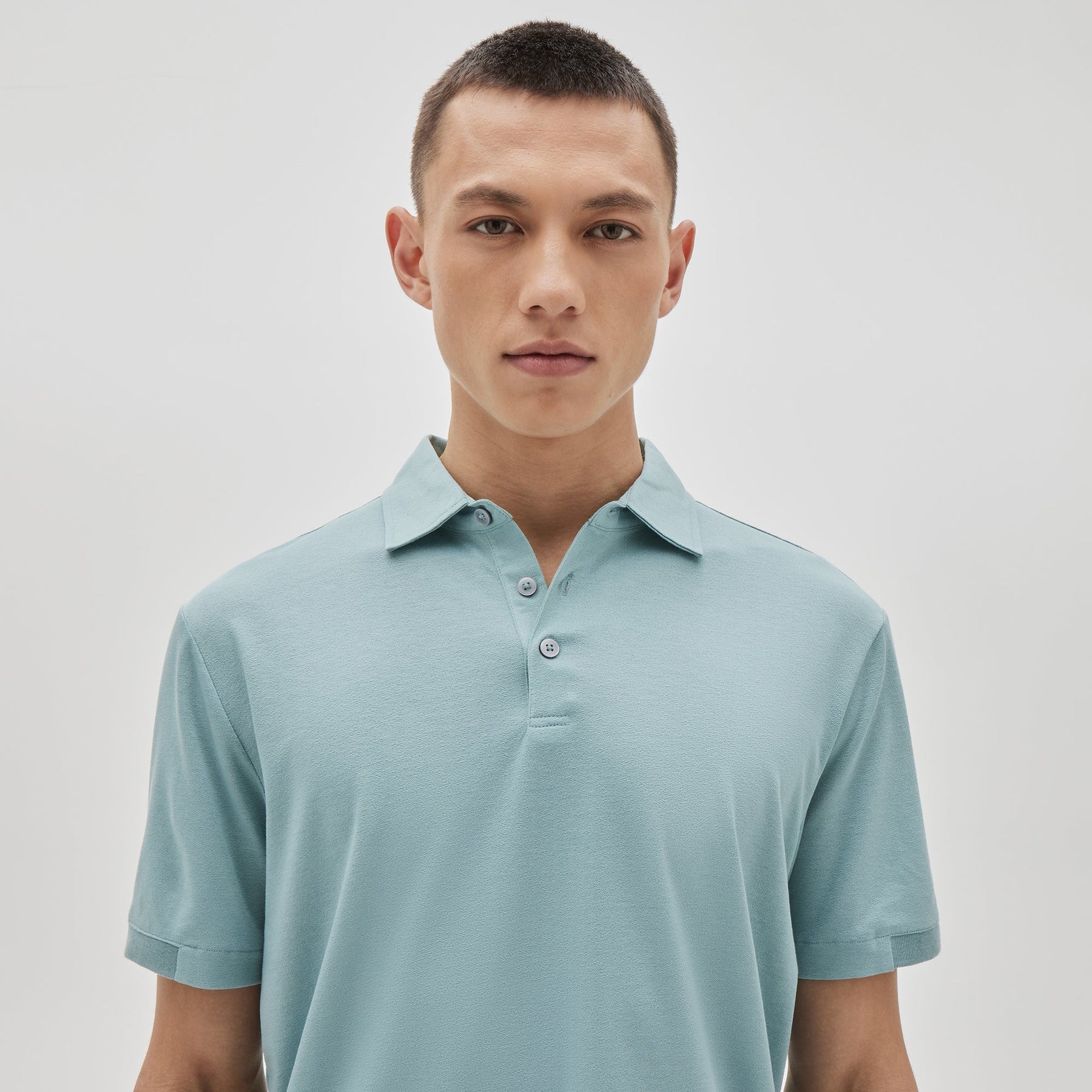 Polo pour homme par Robert Barakett | RB31088 Bleu Sarcelle | Boutique Vvög, vêtements mode pour homme et femme