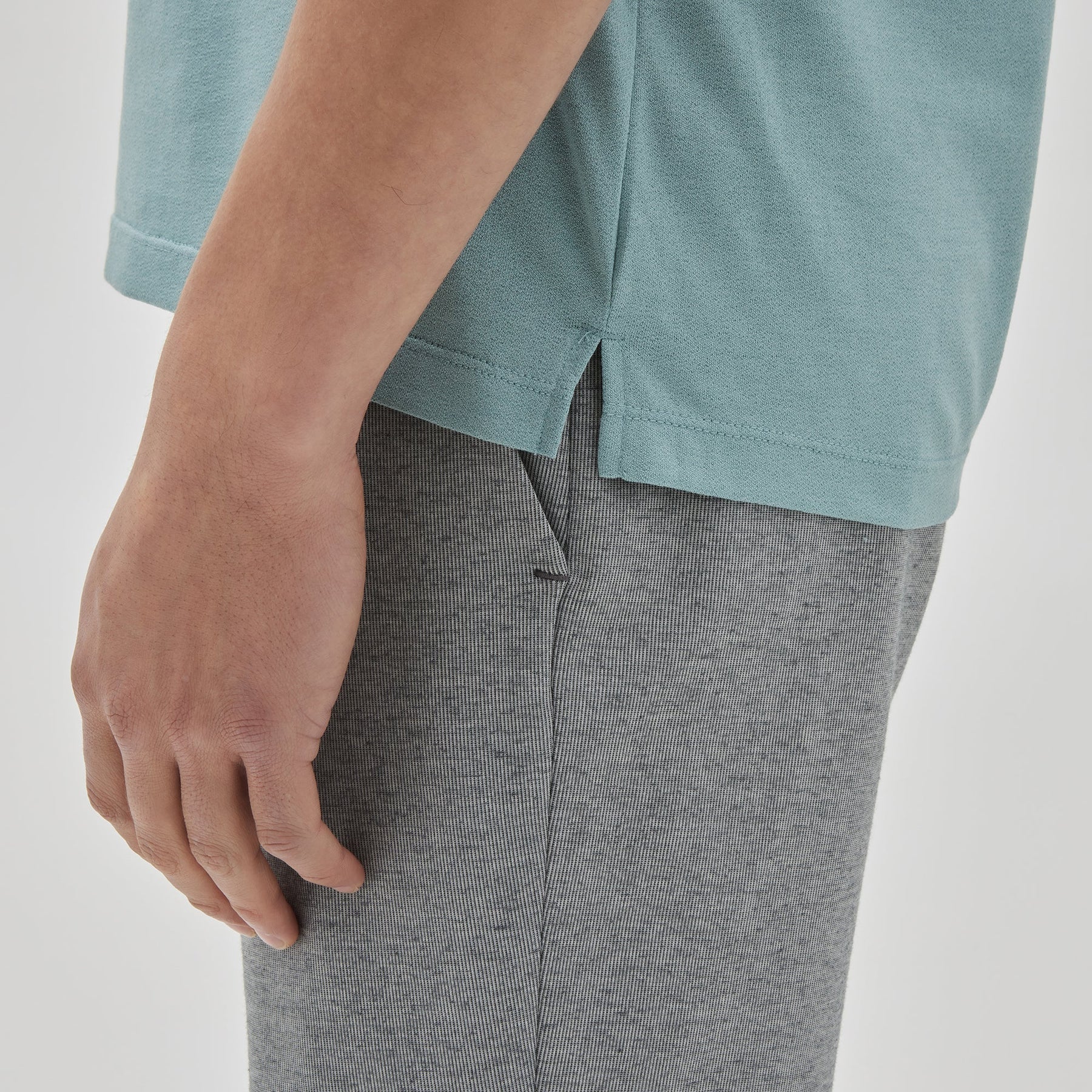 Polo pour homme par Robert Barakett | RB31088 Bleu Sarcelle | Boutique Vvög, vêtements mode pour homme et femme