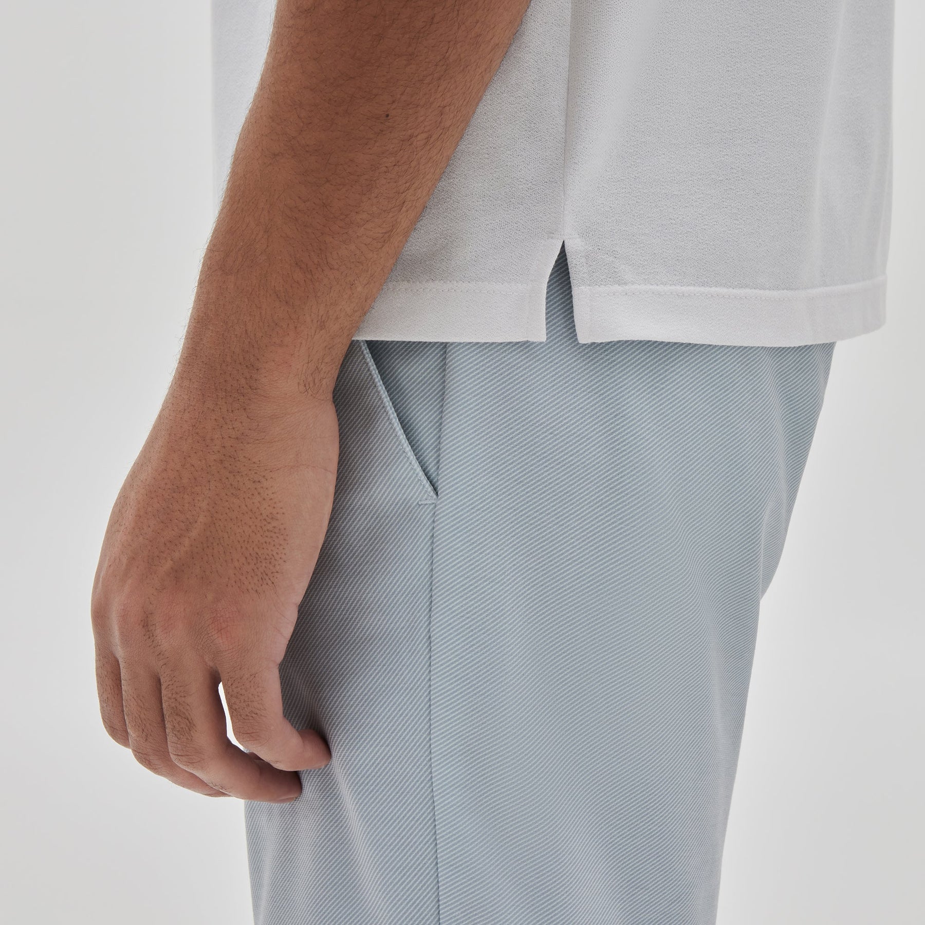 Polo pour homme par Robert Barakett | RB31088 Blanc | Boutique Vvög, vêtements mode pour homme et femme