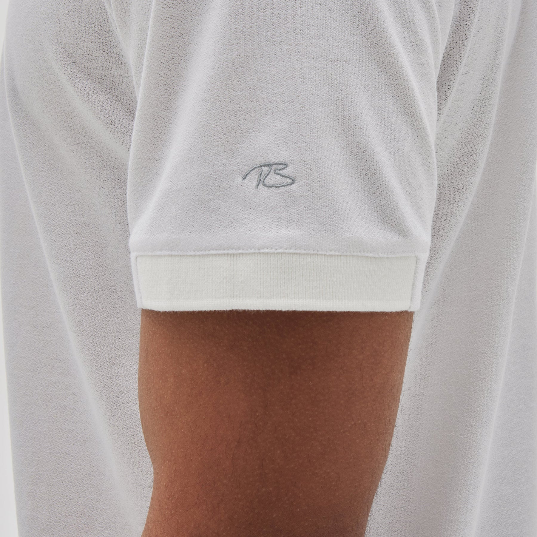 Polo pour homme par Robert Barakett | RB31088 Blanc | Boutique Vvög, vêtements mode pour homme et femme