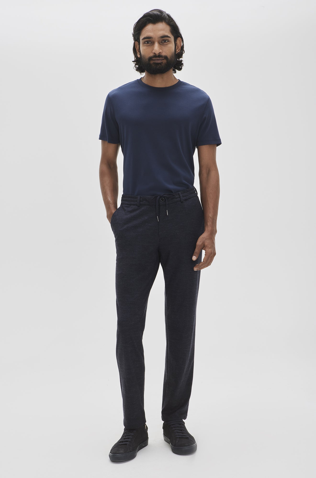 Pantalon jersey pour homme par Robert Barakett | Gainford RB32041 Bleu Marine | Boutique Vvög, vêtements mode pour homme et femme