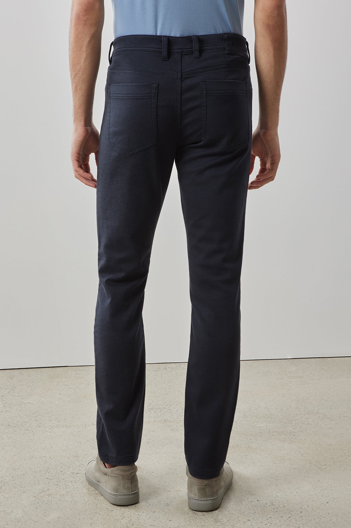 Pantalon pour homme par Robert Barakett | Linear RB41221 Bleu Marine | Boutique Vvög, vêtements mode pour homme et femme