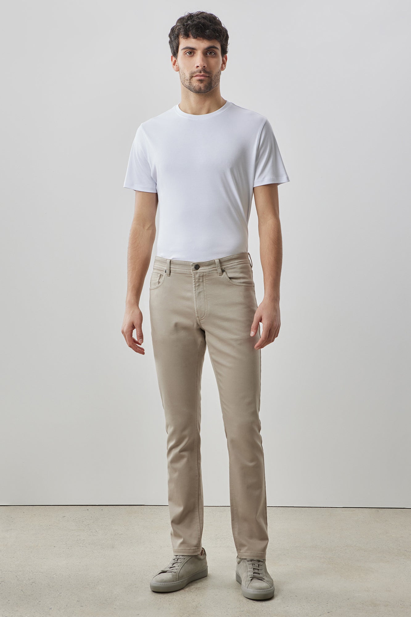 Pantalon pour homme par Robert Barakett | Linear RB41221 Sable | Boutique Vvög, vêtements mode pour homme et femme