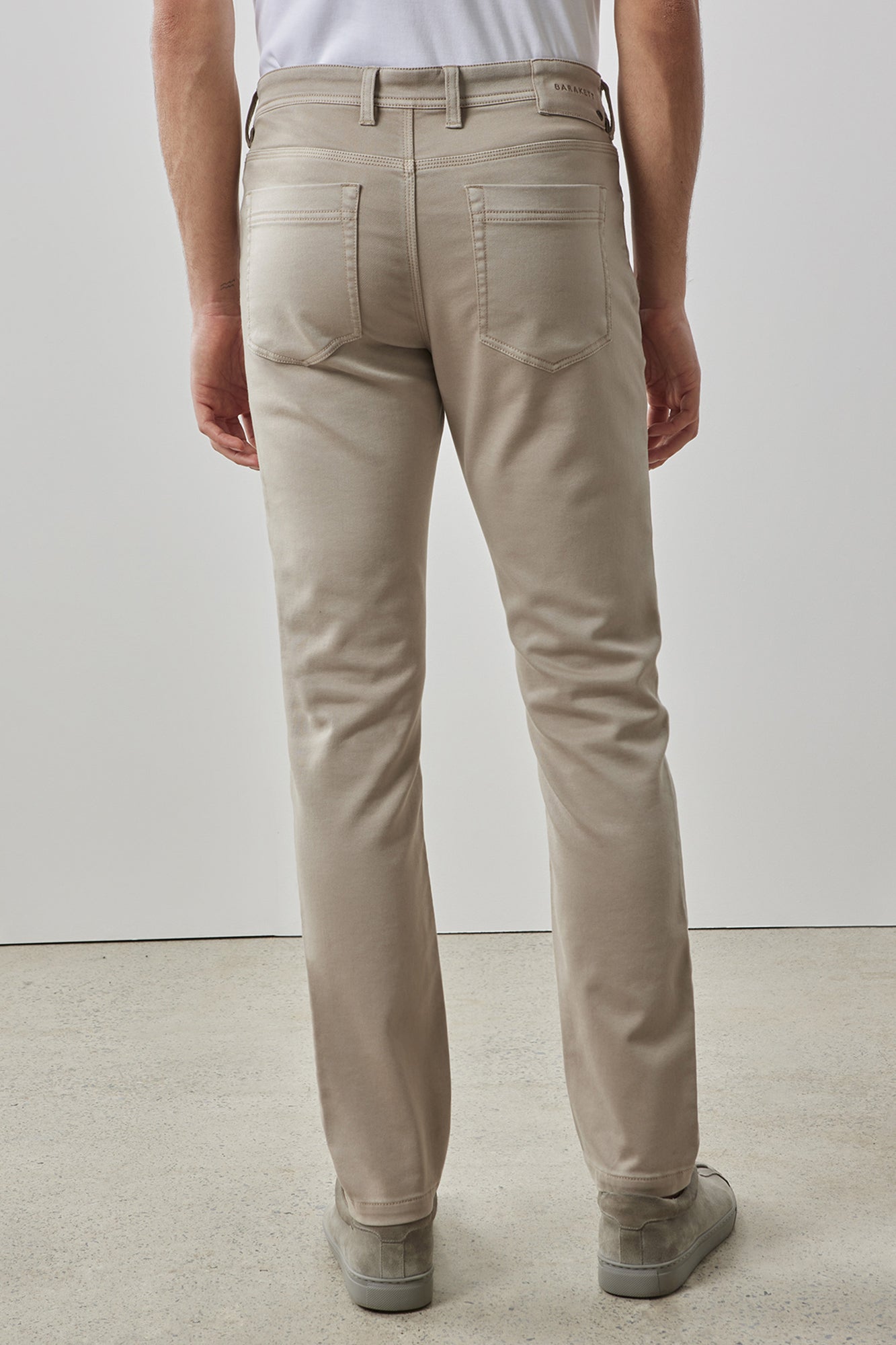 Pantalon pour homme par Robert Barakett | Linear RB41221 Sable | Boutique Vvög, vêtements mode pour homme et femme