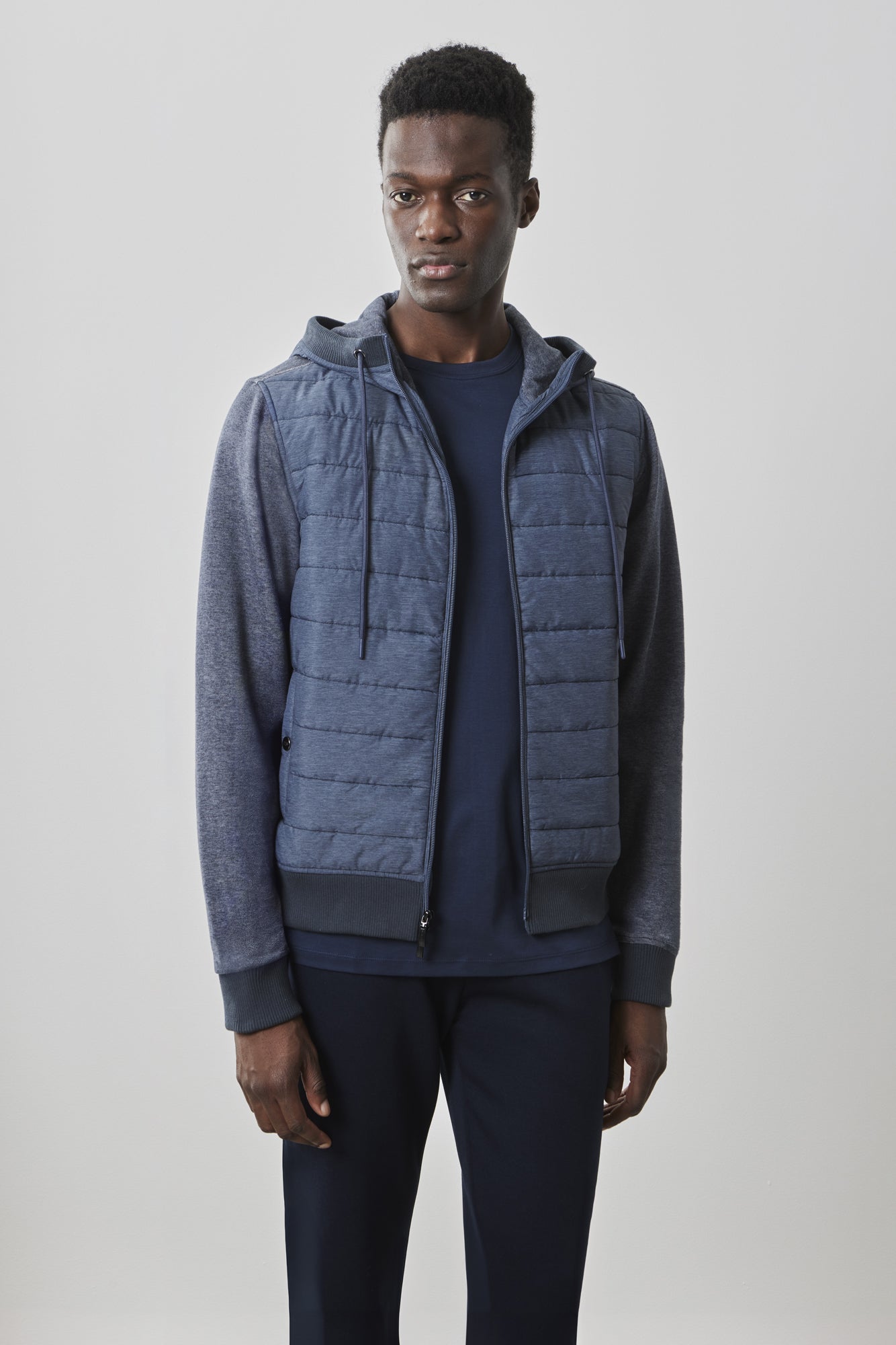 Veste matelassé pour homme par Robert Barakett | RB41539 Cowandame Bleu Marine | Machemise.ca, vêtements mode pour hommes