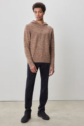 Coton ouaté en chandail à manches longues pour homme par Robert Barakett | Wildman RB52265 Brun | Machemise.ca, vêtements mode pour hommes