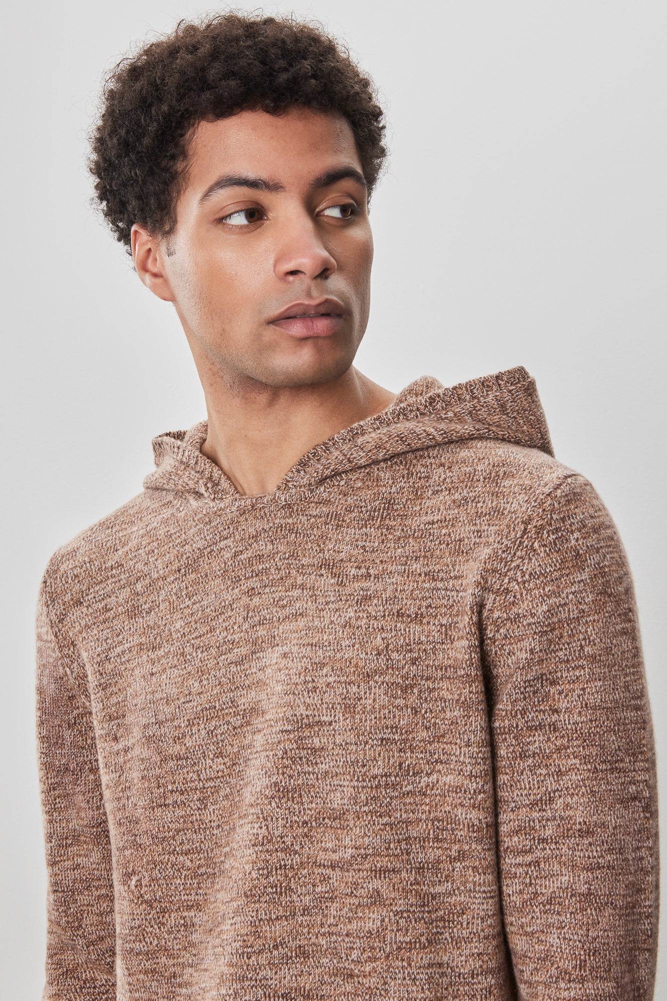 Coton ouaté en chandail à manches longues pour homme par Robert Barakett | Wildman RB52265 Brun | Machemise.ca, vêtements mode pour hommes