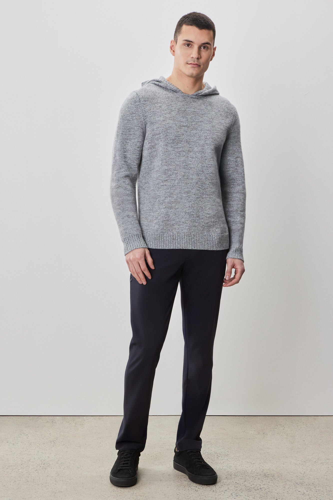 Coton ouaté en chandail à manches longues pour homme par Robert Barakett | Wildman RB52265 Turquoise Doux | Machemise.ca, vêtements mode pour hommes