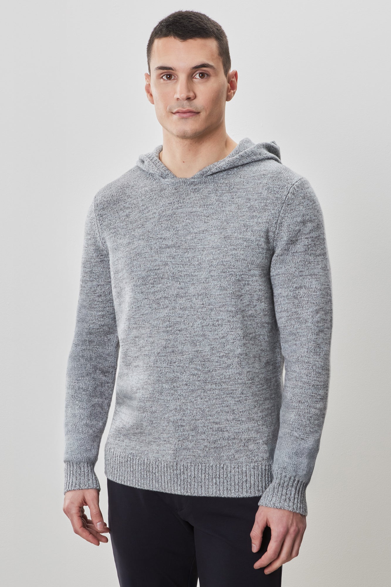 Coton ouaté en chandail à manches longues pour homme par Robert Barakett | Wildman RB52265 Turquoise Doux | Machemise.ca, vêtements mode pour hommes