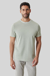T-Shirt col rond pour homme par Robert Barakett | RB61191 Roscoe Vert Désert | Machemise.ca, vêtements mode pour hommes