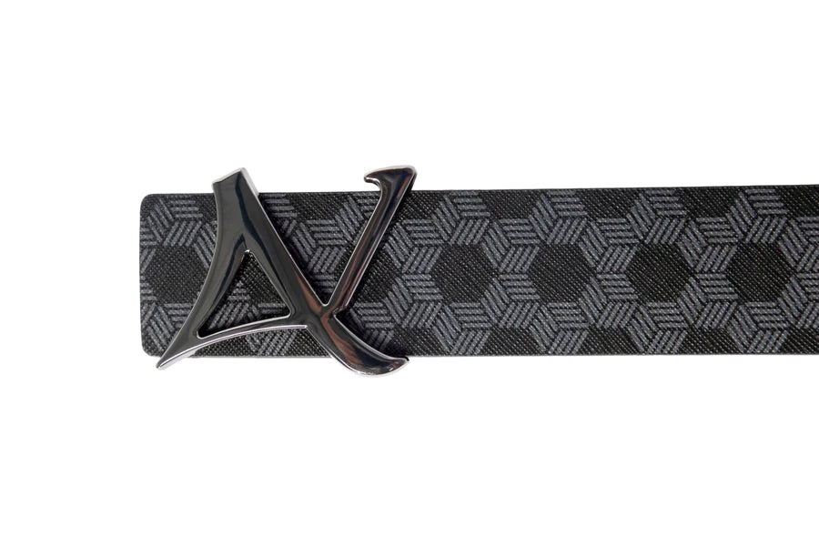 Ceinture pour homme par Au Noir | SHELBY Noir Métal | Machemise.ca, inventaire complet de la marque Au Noir