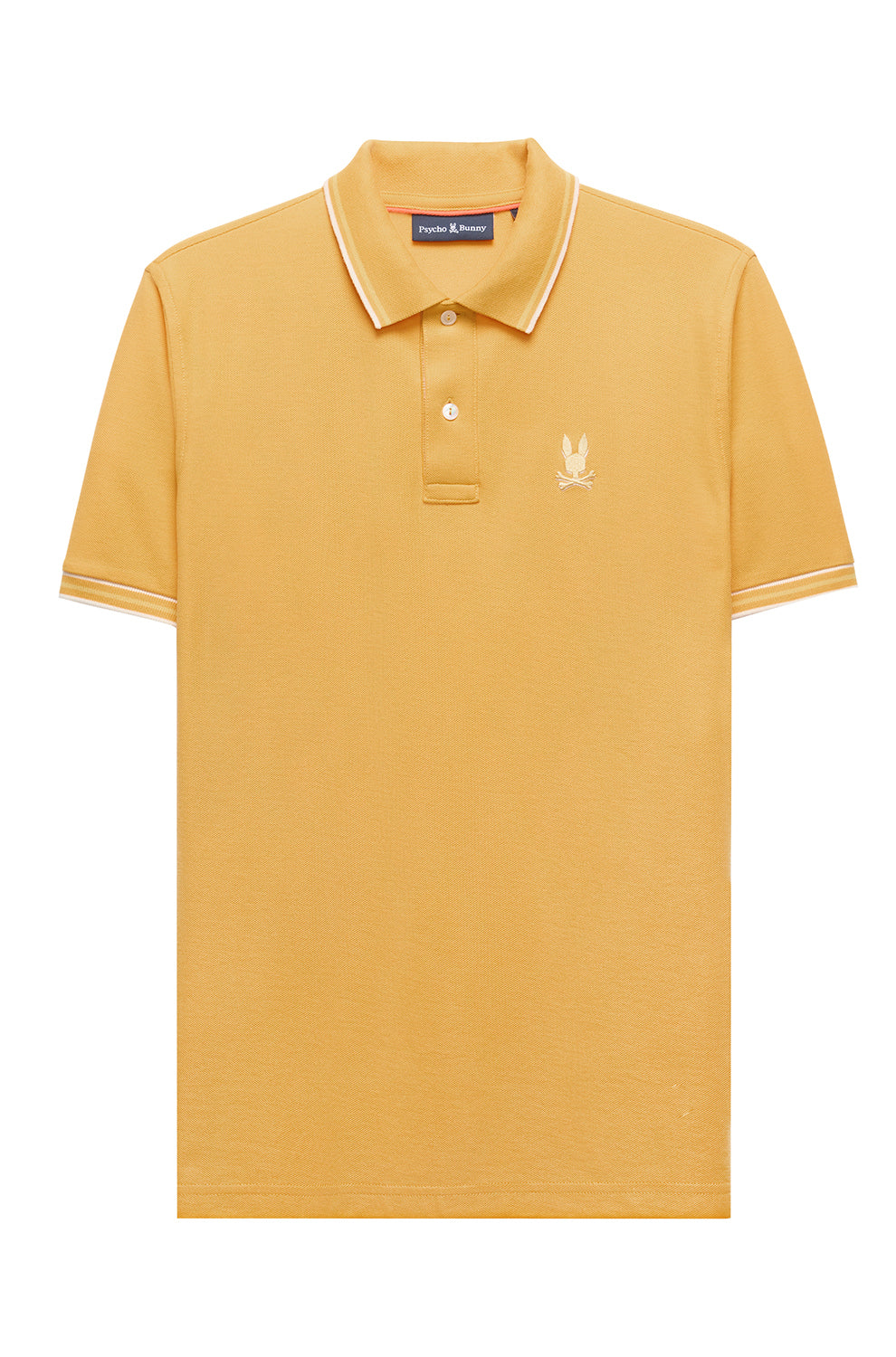 Polo sport pour homme par Psycho Bunny | MT0100193 Or Jurassique | Machemise.ca, vêtements mode pour hommes