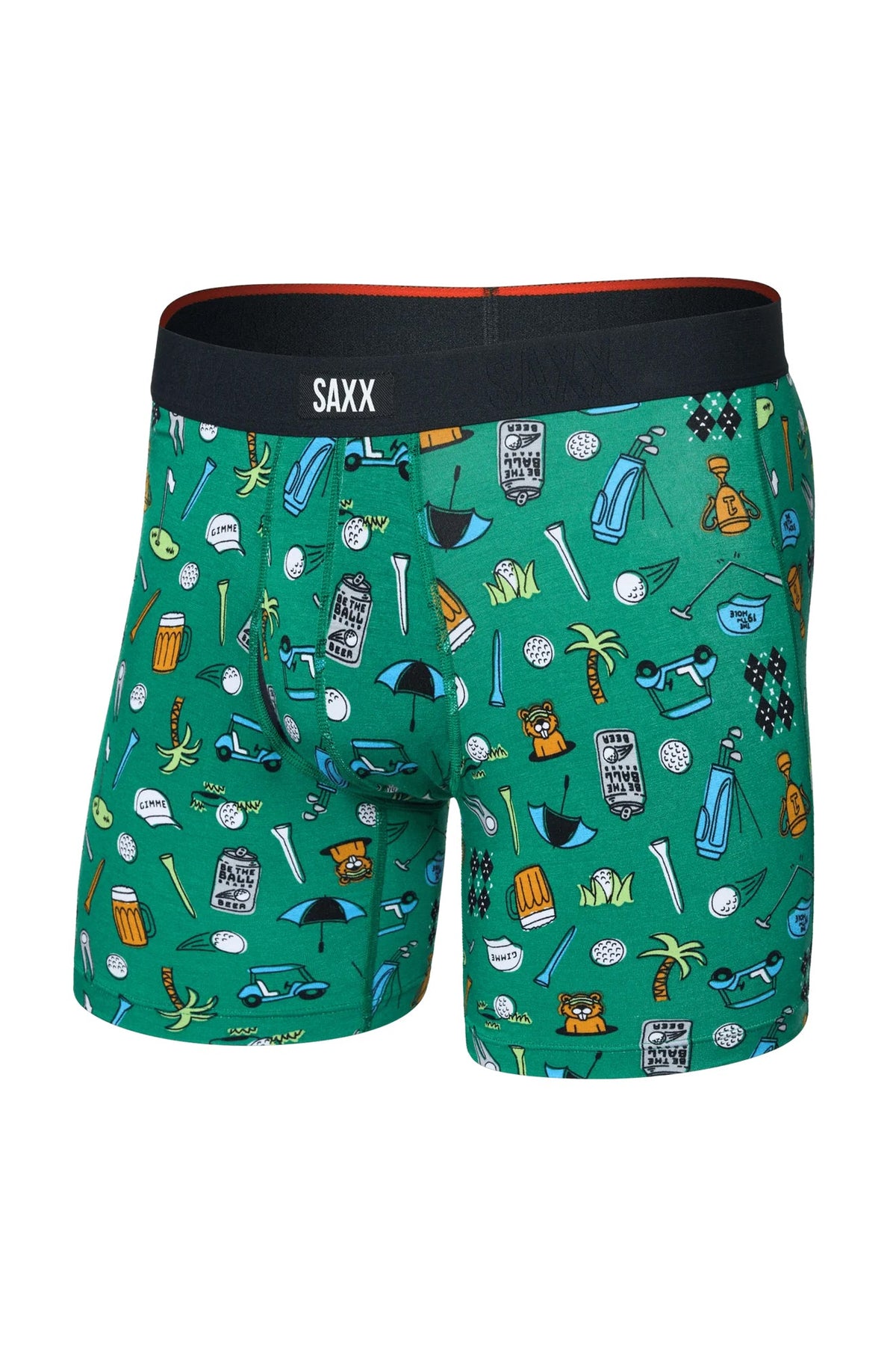 Boxer pour homme par Saxx | SXVX24F Fairway - Vert | Machemise.ca, vêtements mode pour hommes