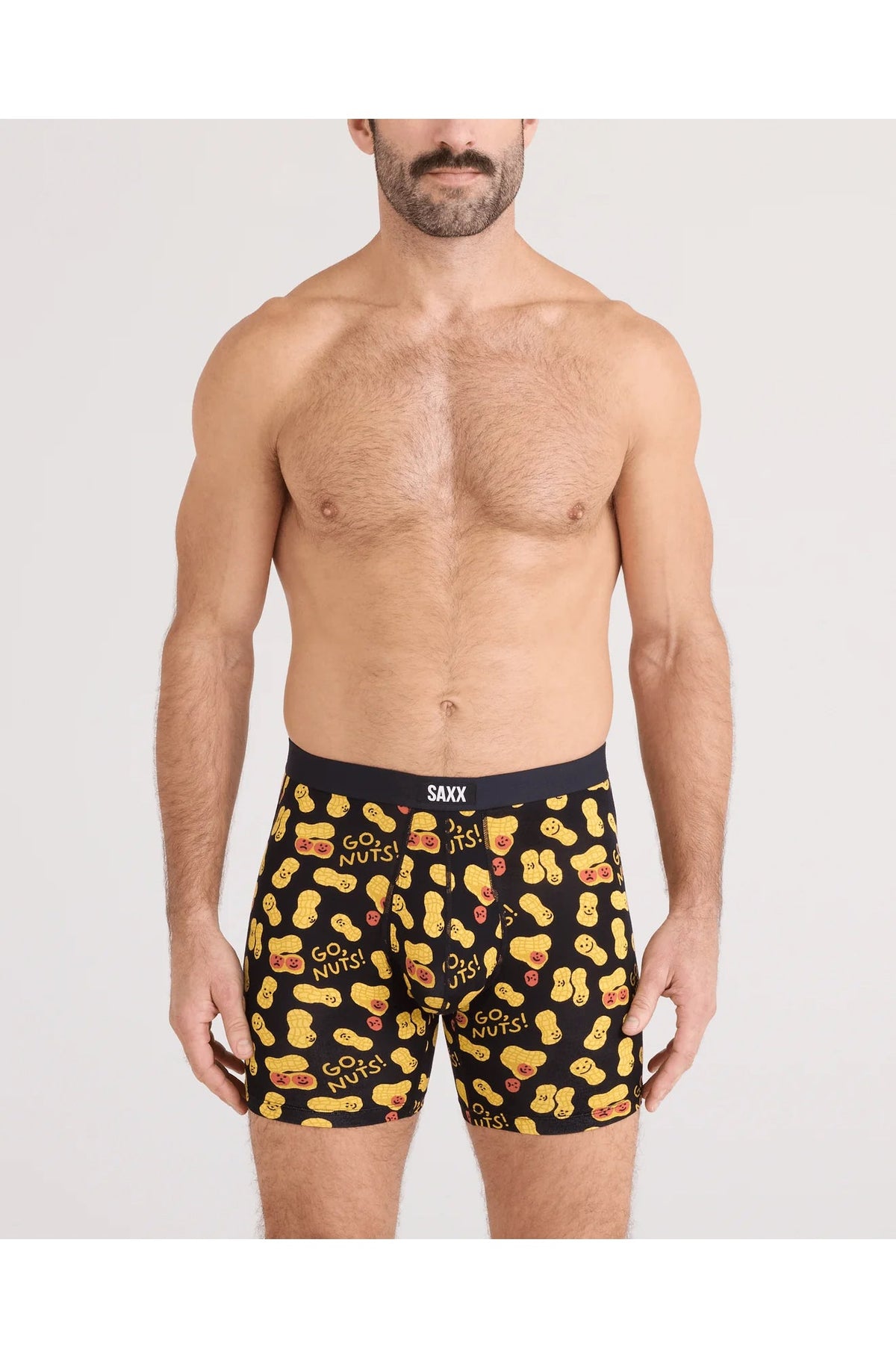 Boxer pour homme par Saxx | SXVX24F Fou-Noir | Machemise.ca, vêtements mode pour hommes