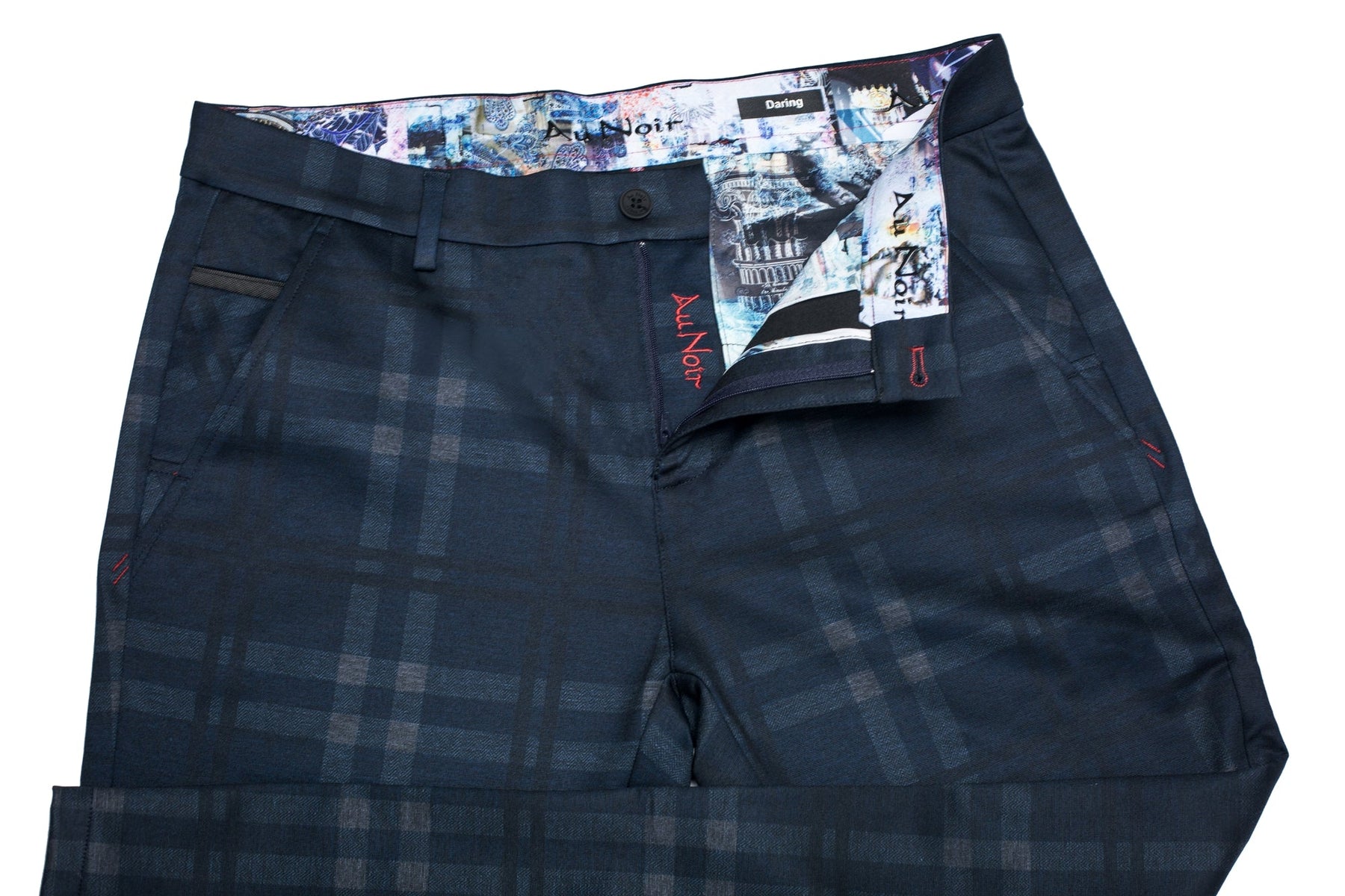 Pantalon pour homme par Au Noir | BERETTA-LEONARDO NAVY | Machemise.ca, inventaire complet de la marque Au Noir