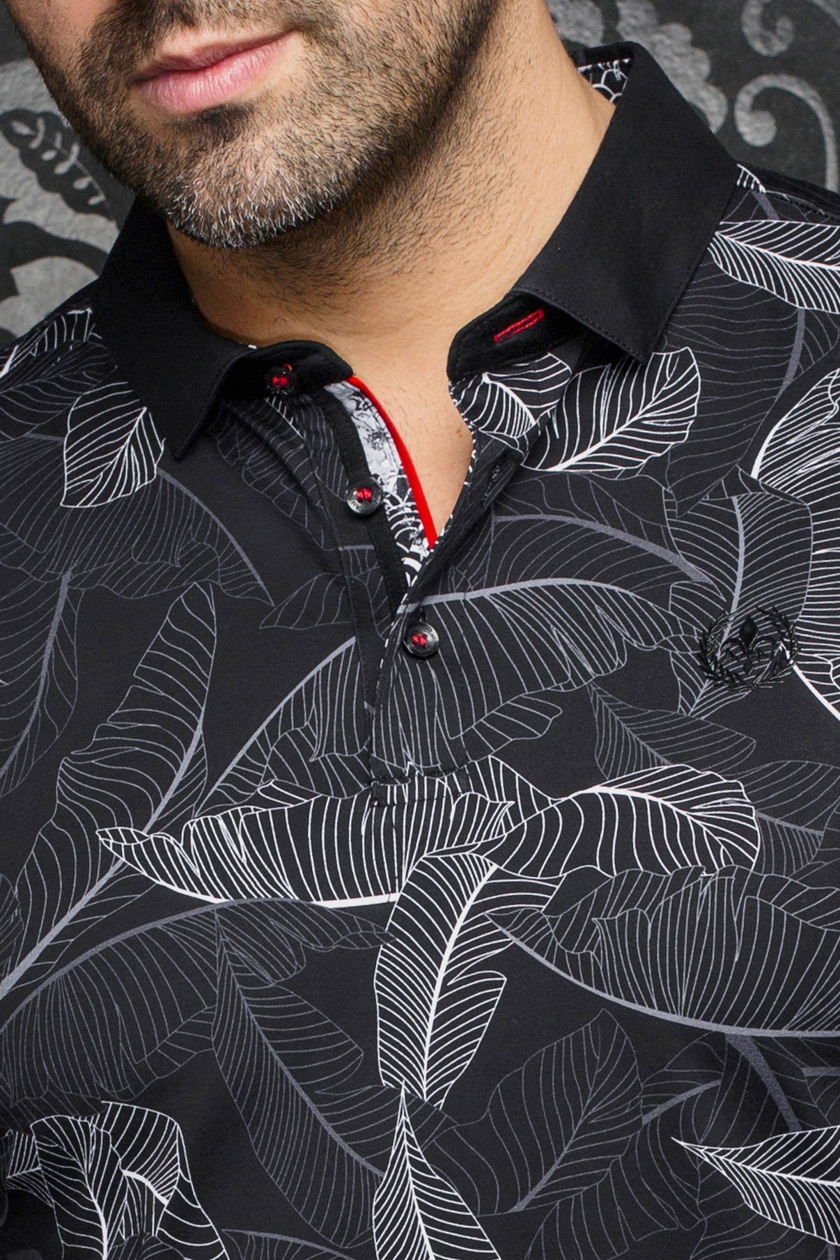 Polo pour homme par Au Noir | DONZI Noir | Machemise.ca, inventaire complet de la marque Au Noir