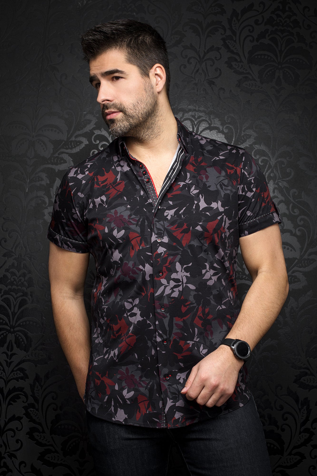Chemise homme manche courte clearance