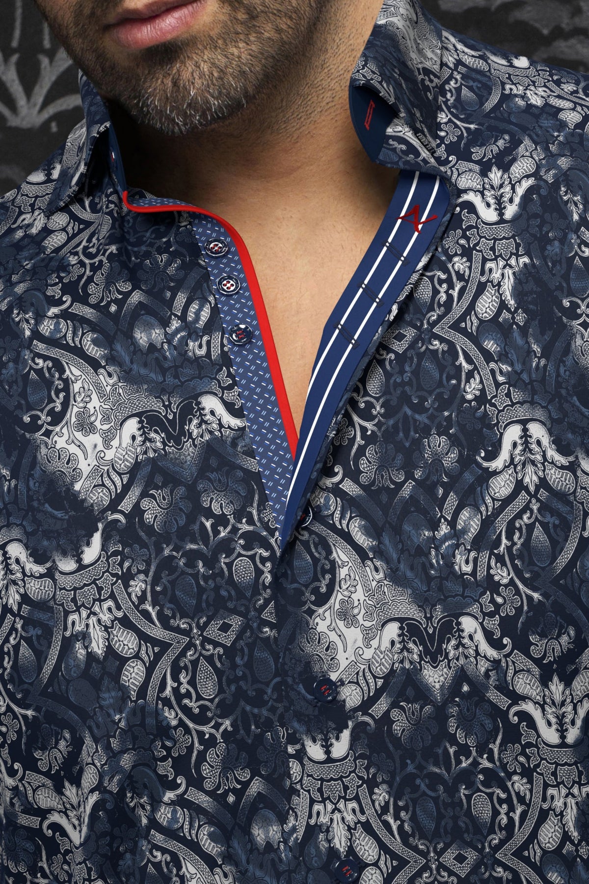 Chemise manches longues pour homme par Au Noir | MURATO Marine | Machemise.ca, inventaire complet de la marque Au Noir