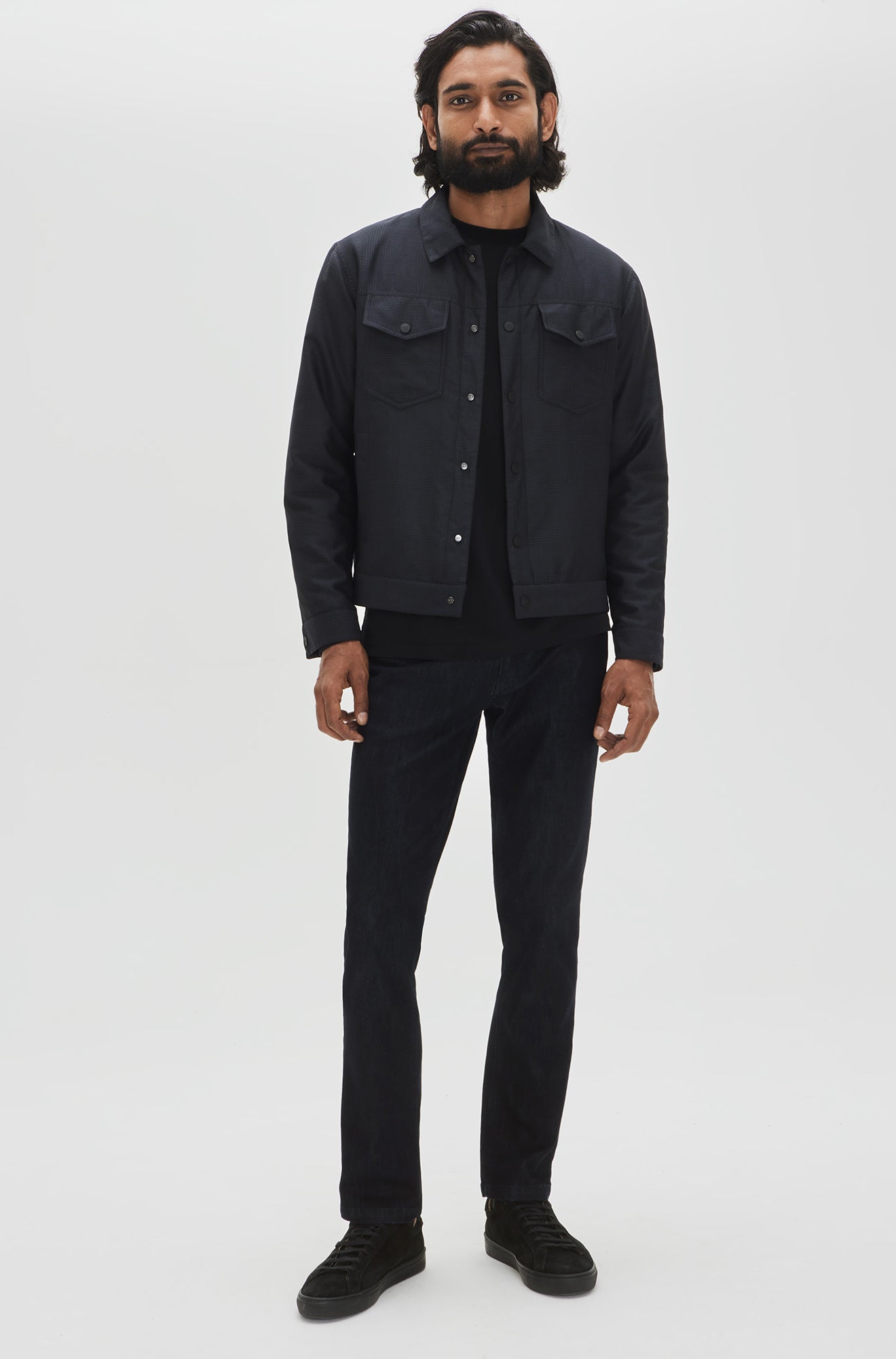 Veste/surchemise pour homme par Robert Barakett | Selmer RB31065 NAVY | Machemise.ca, vêtements mode pour hommes