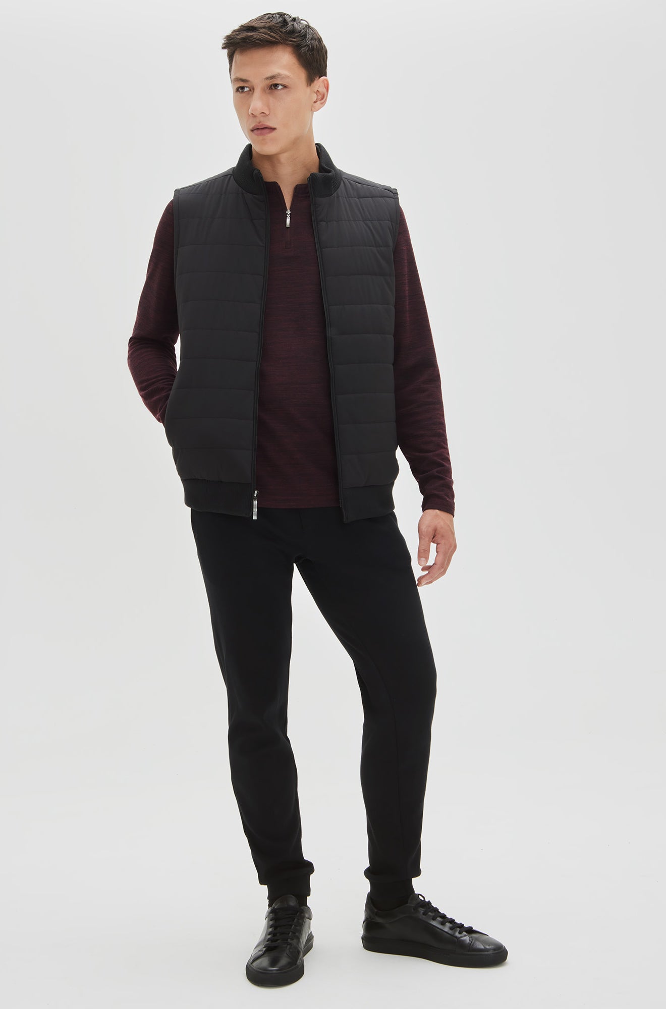 Veste pour homme par Robert Barakett | Oriel/RB32239 Noir | Machemise.ca, vêtements mode pour hommes