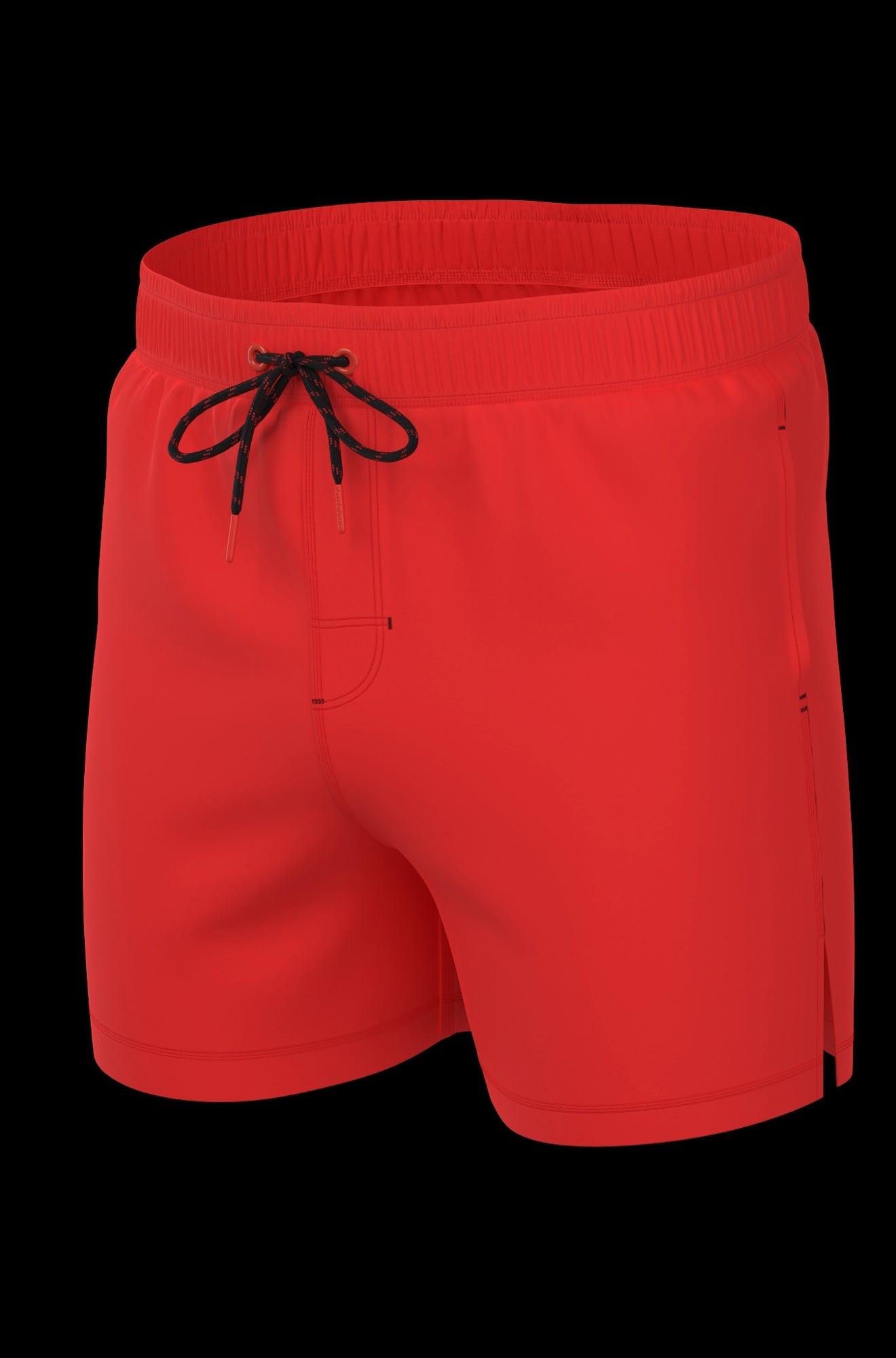 Maillot de bain pour homme par Au Noir | SOLIDA Rouge | Machemise.ca, inventaire complet de la marque Au Noir